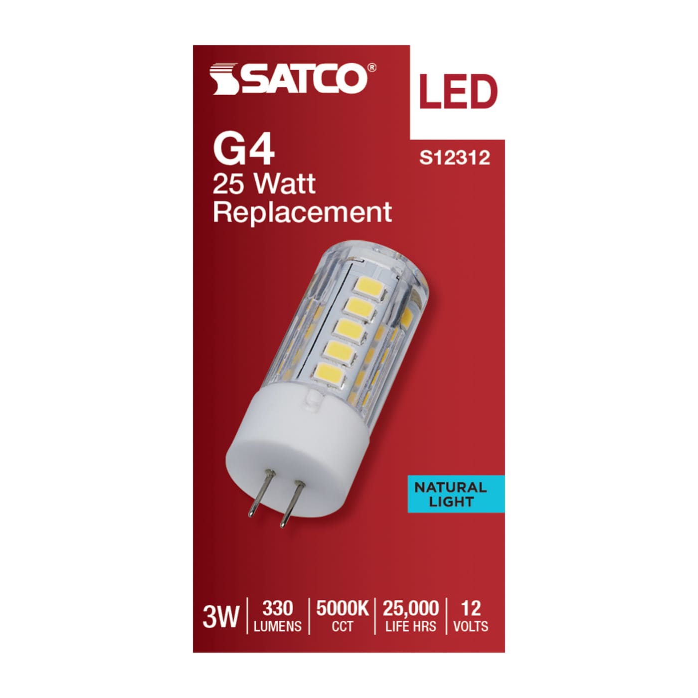 3W/LED/G4/CL/850/12V - S12312
