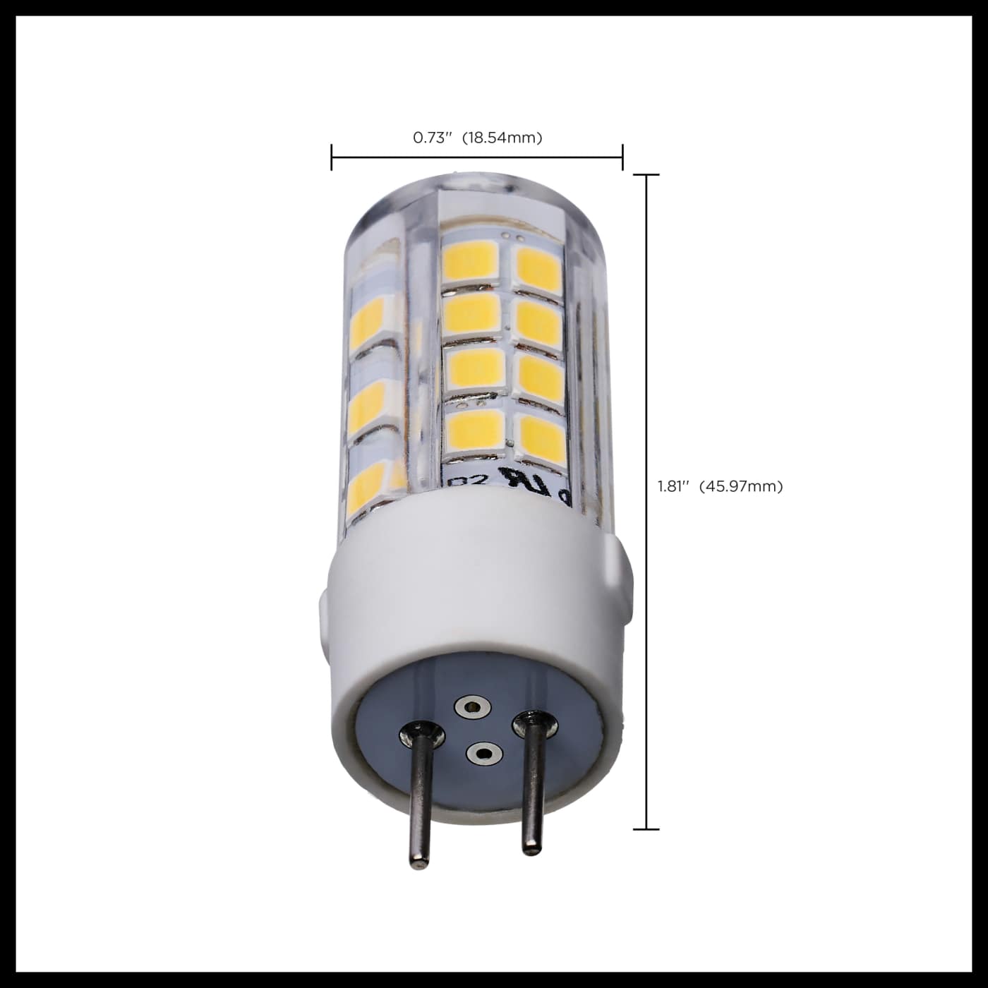 4.5W/LED/GY6.35/CL/850/120V - S12323