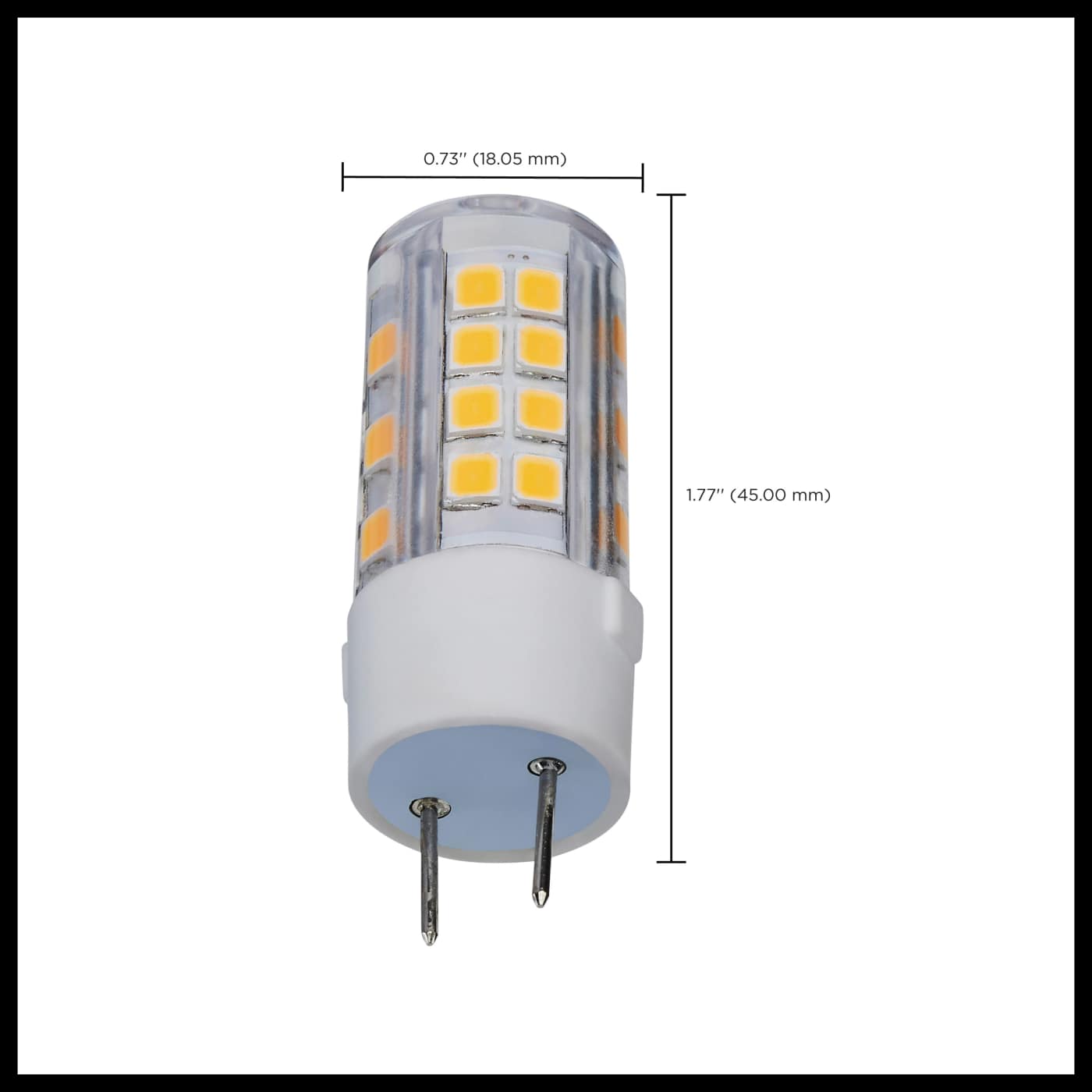 4.5W/LED/G8/CL/830/120V - S12324