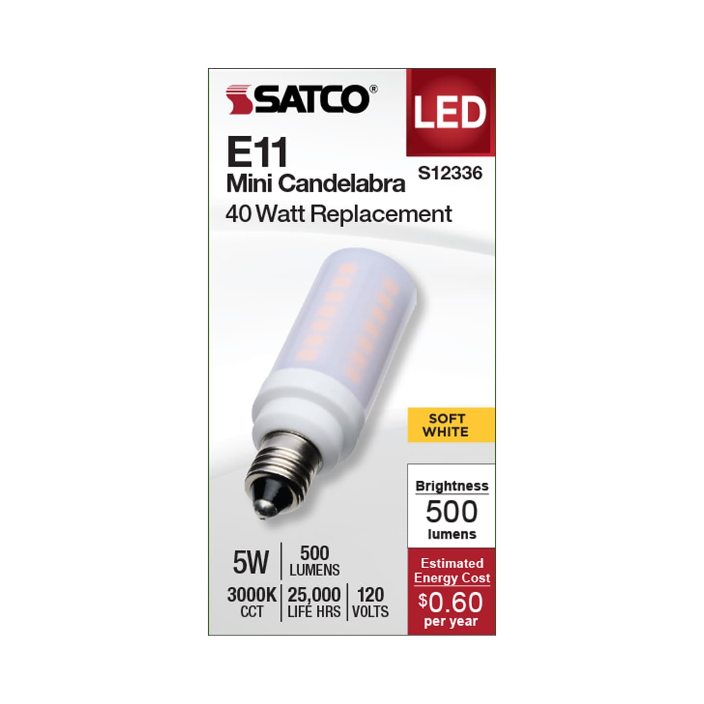 5W/LED/E11/FR/830/120V - S12336