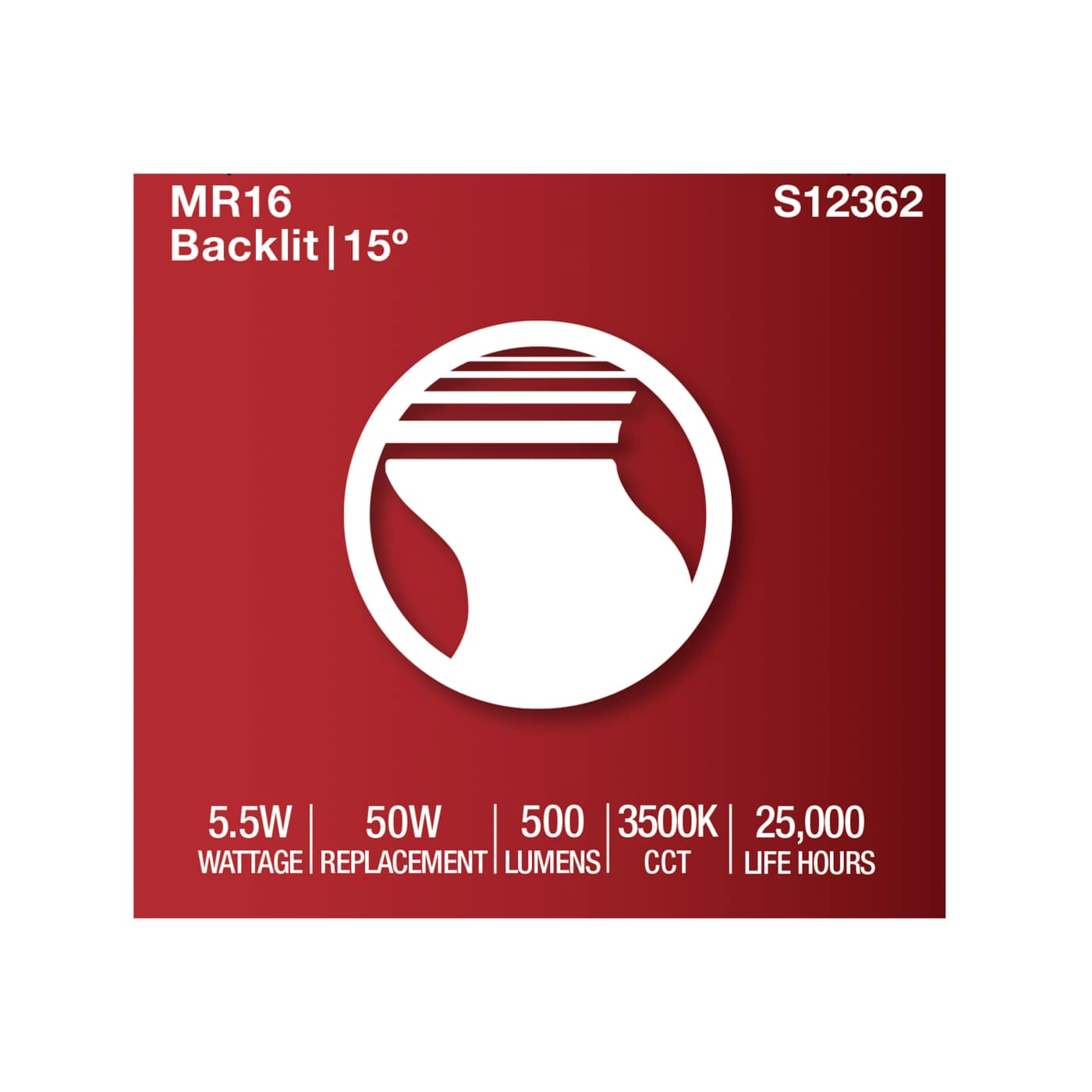 5.5MR16/GB/935/SP15/12V - S12362