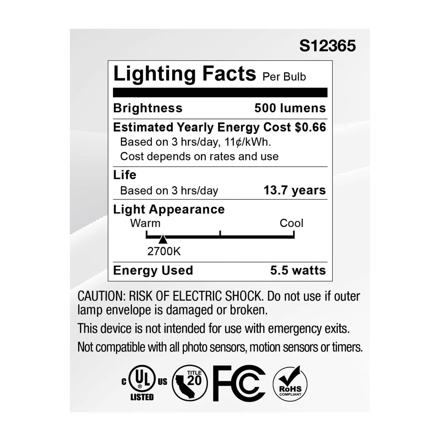 5.5MR16/GB/927/FL36/12V - S12365