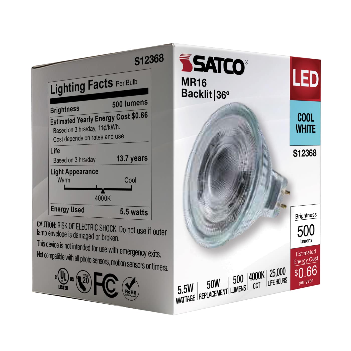 5.5MR16/GB/940/FL36/12V - S12368