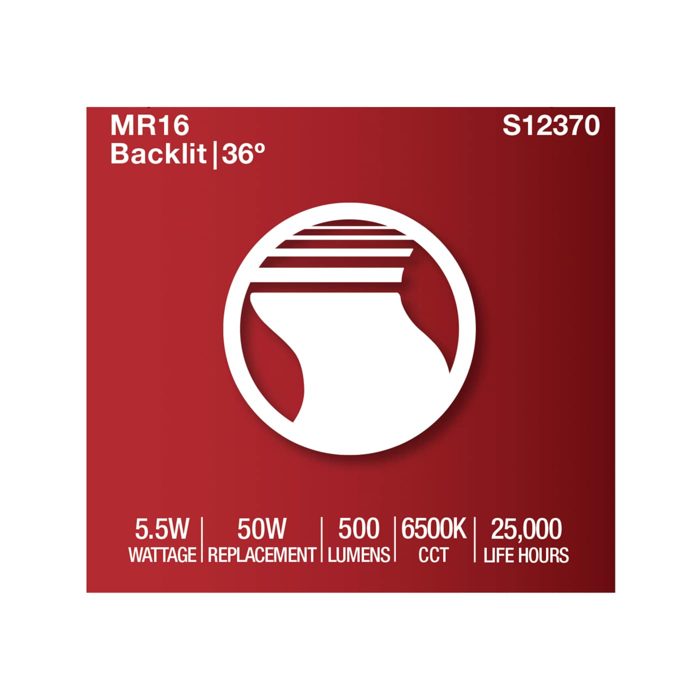 5.5MR16/GB/965/FL36/12V - S12370