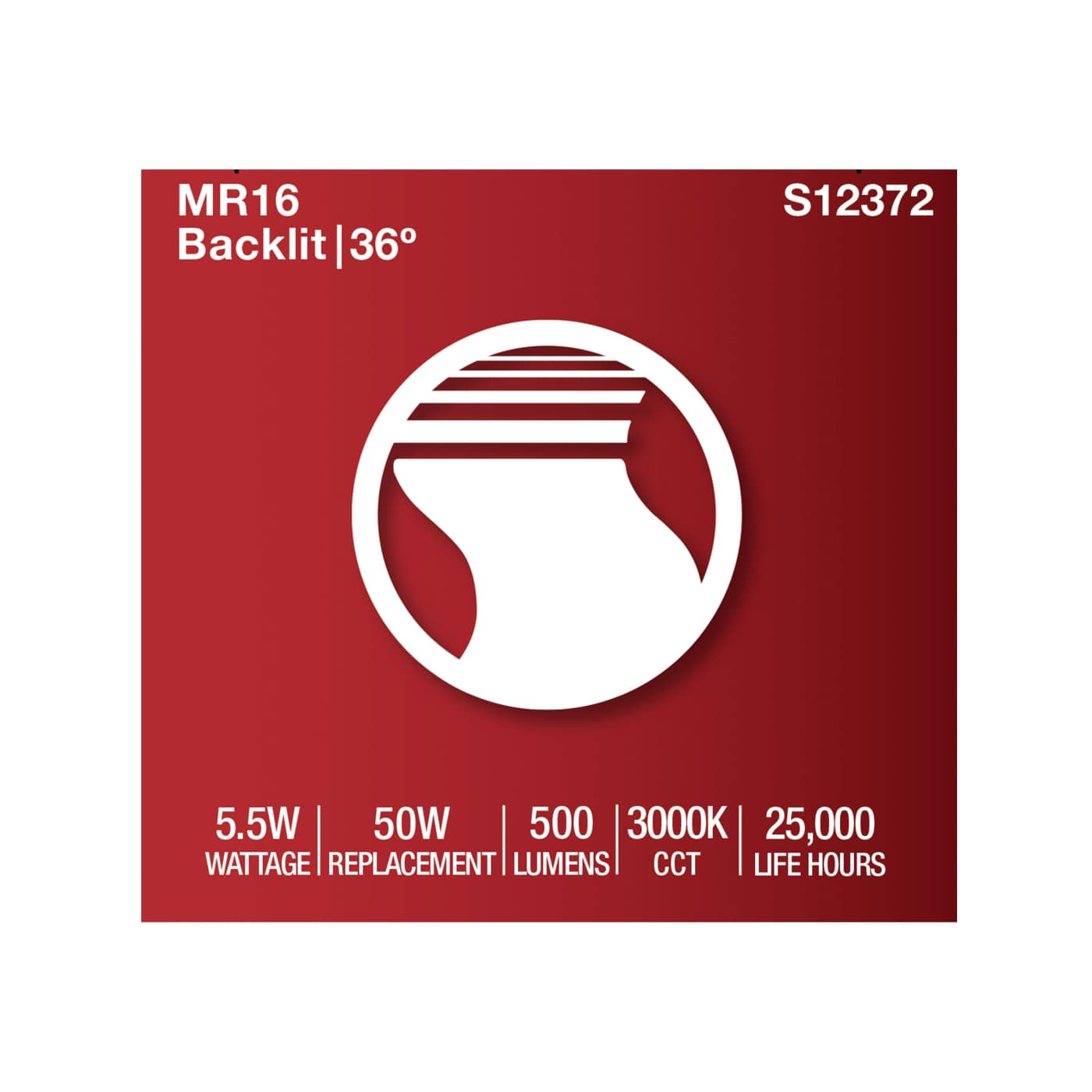 5.5MR16/GB/930/FL36/GU10/120V - S12372