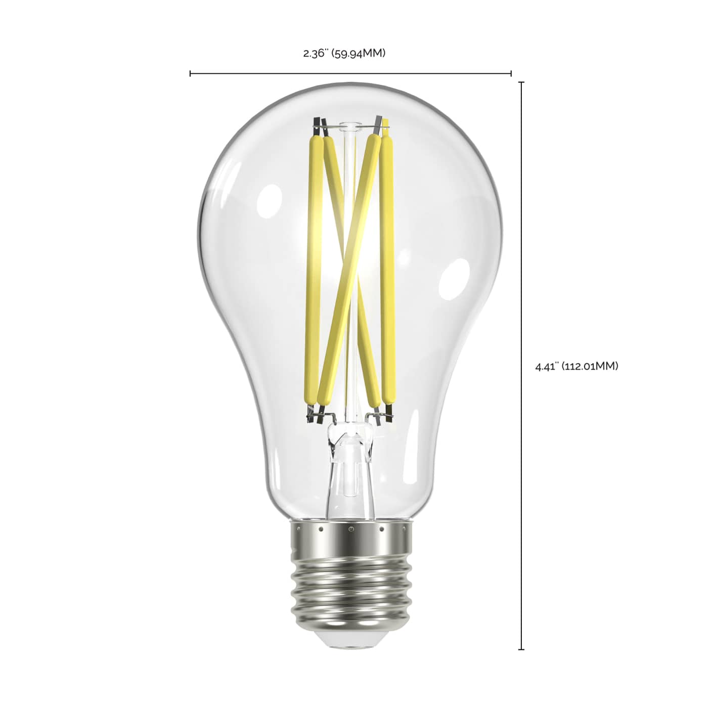 12.5A19/CL/LED/E26/940/120V - S12431