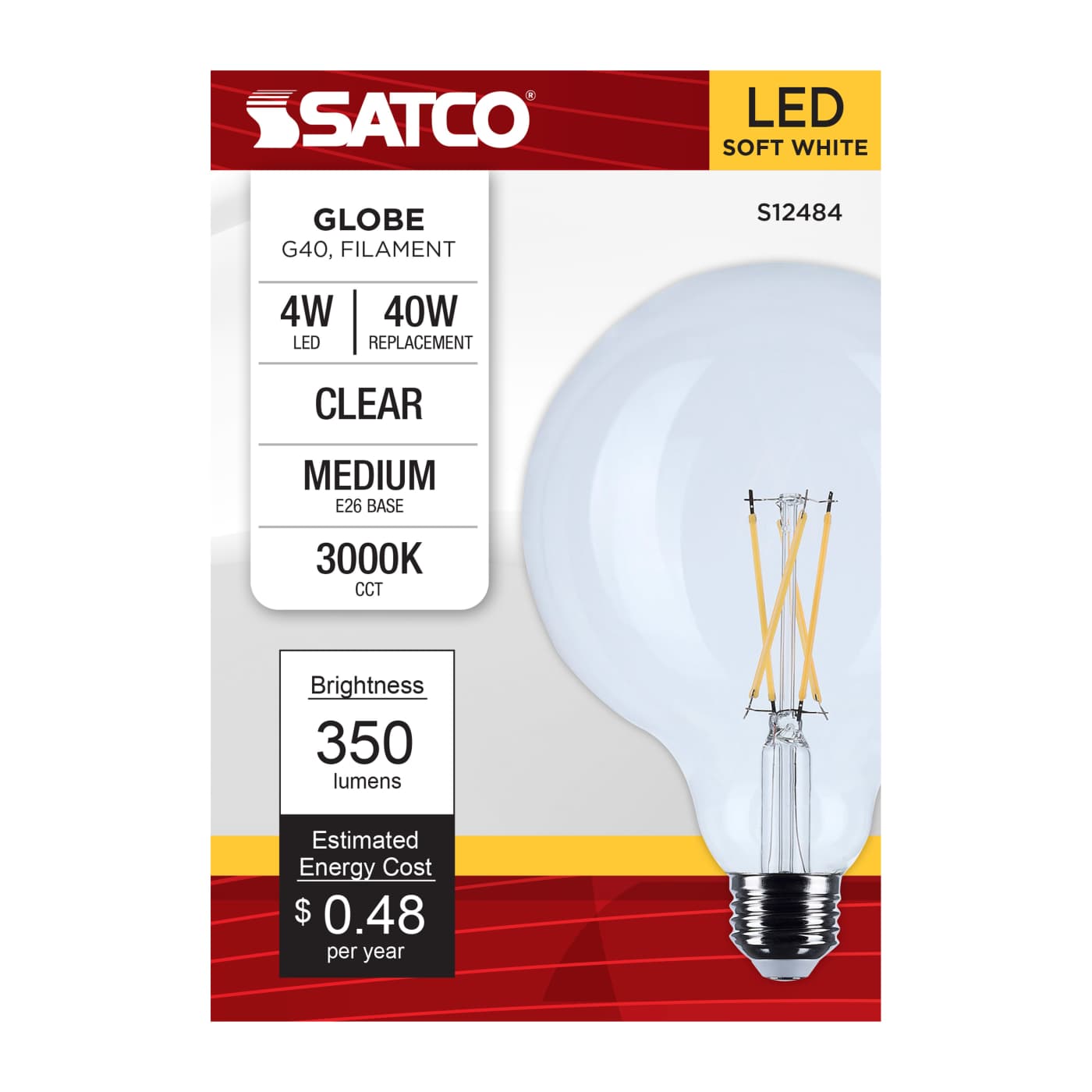 4G40/CL/LED/E26/930/120V - S12484