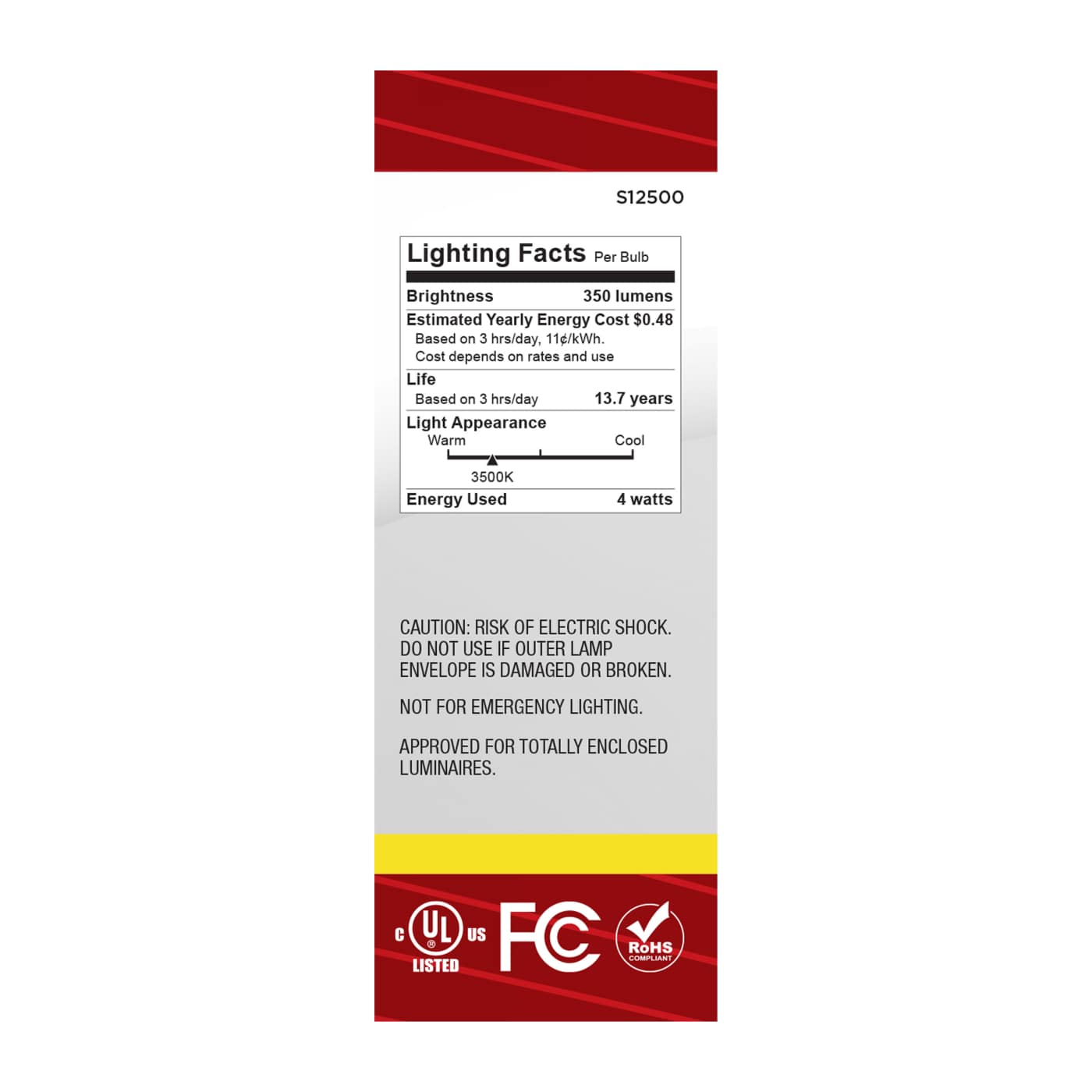 4B11/LED/935/CL/120V/E26 - S12500