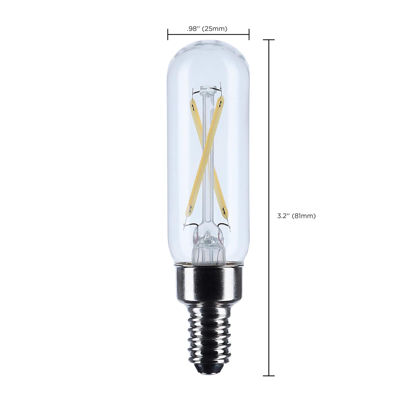 2.8T6/LED/CL/930/120V/E12 - S12518