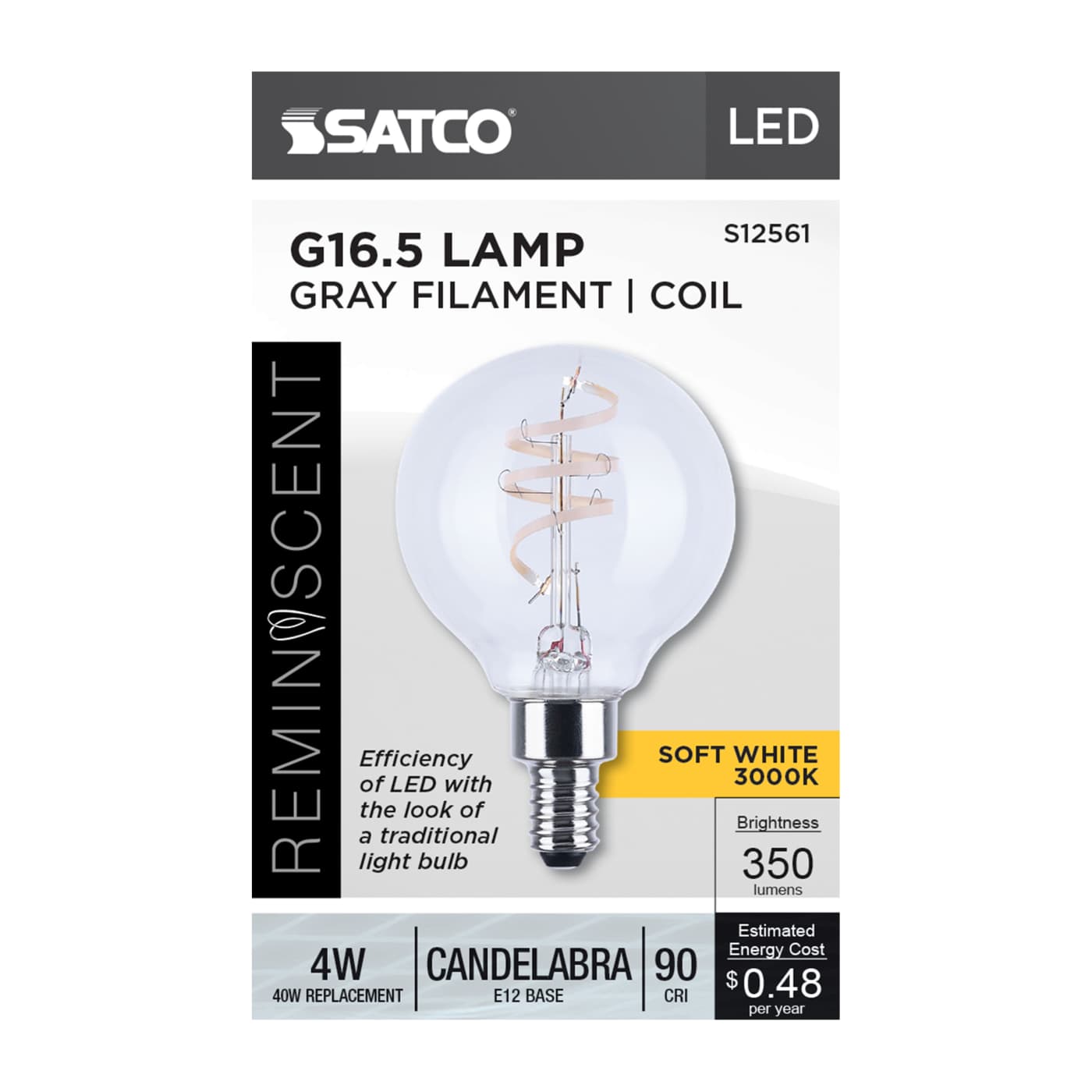 4G16.5/CL/LED-GF/COIL/930/E12 - S12561