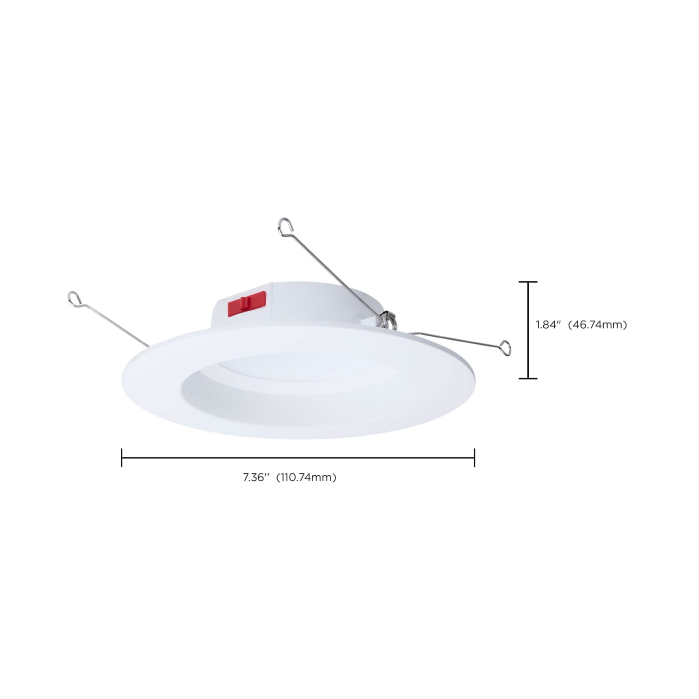8WLED/DLR/5-6/5CCT/E/RND/WH - S12602