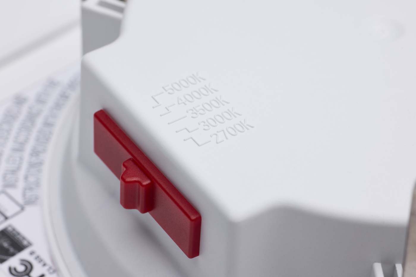 8WLED/DLR/5-6/5CCT/E/SQ/WH - S12603