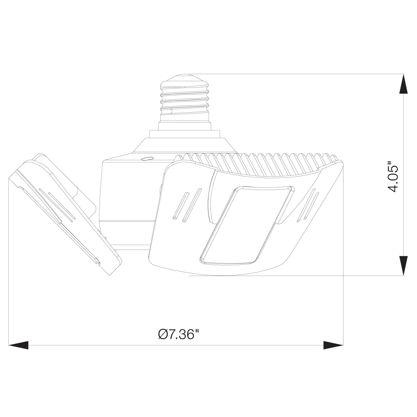 60W/LED/UTL/MB/4000K - S13118