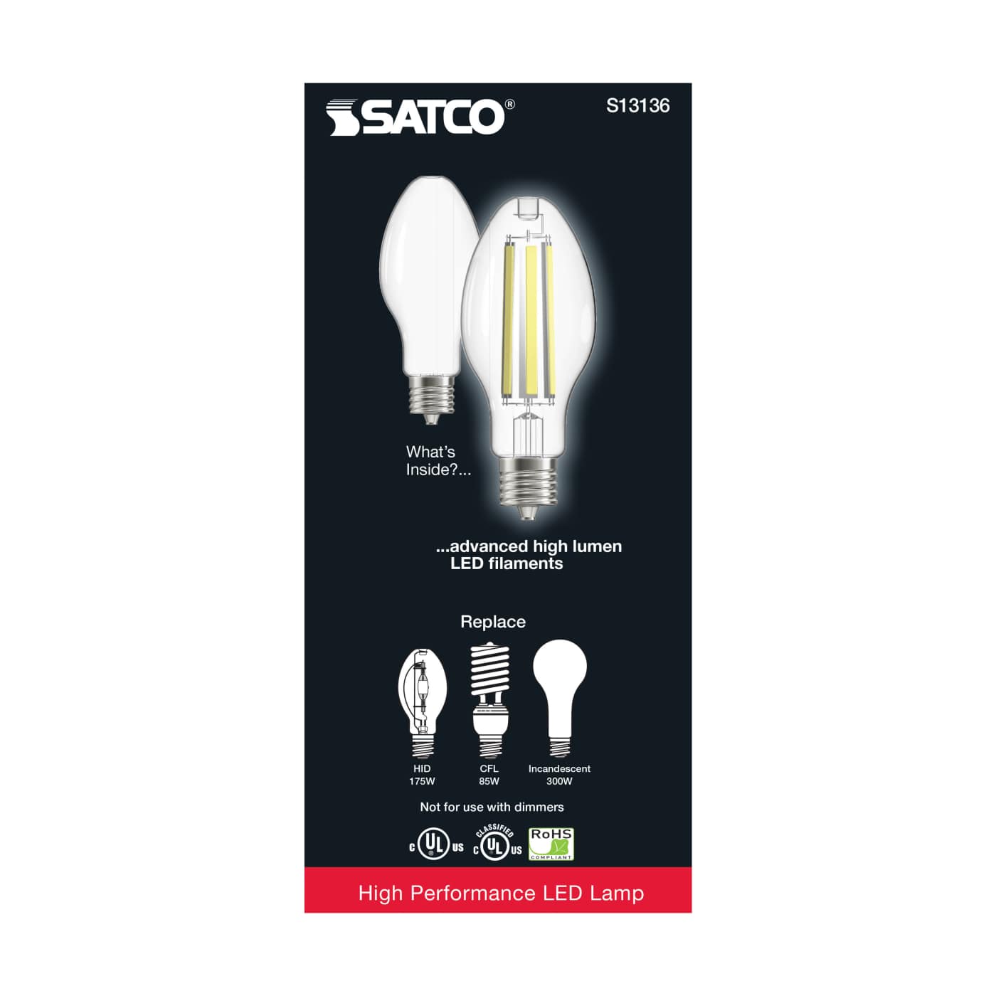 42W/LED/HID/ED28/850/EX39 - S13136