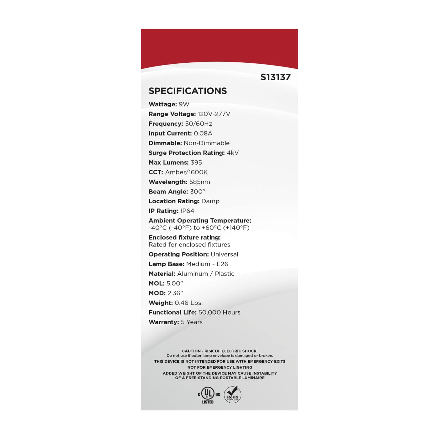 9HIDL/16K/E26O/PCA/U - S13137