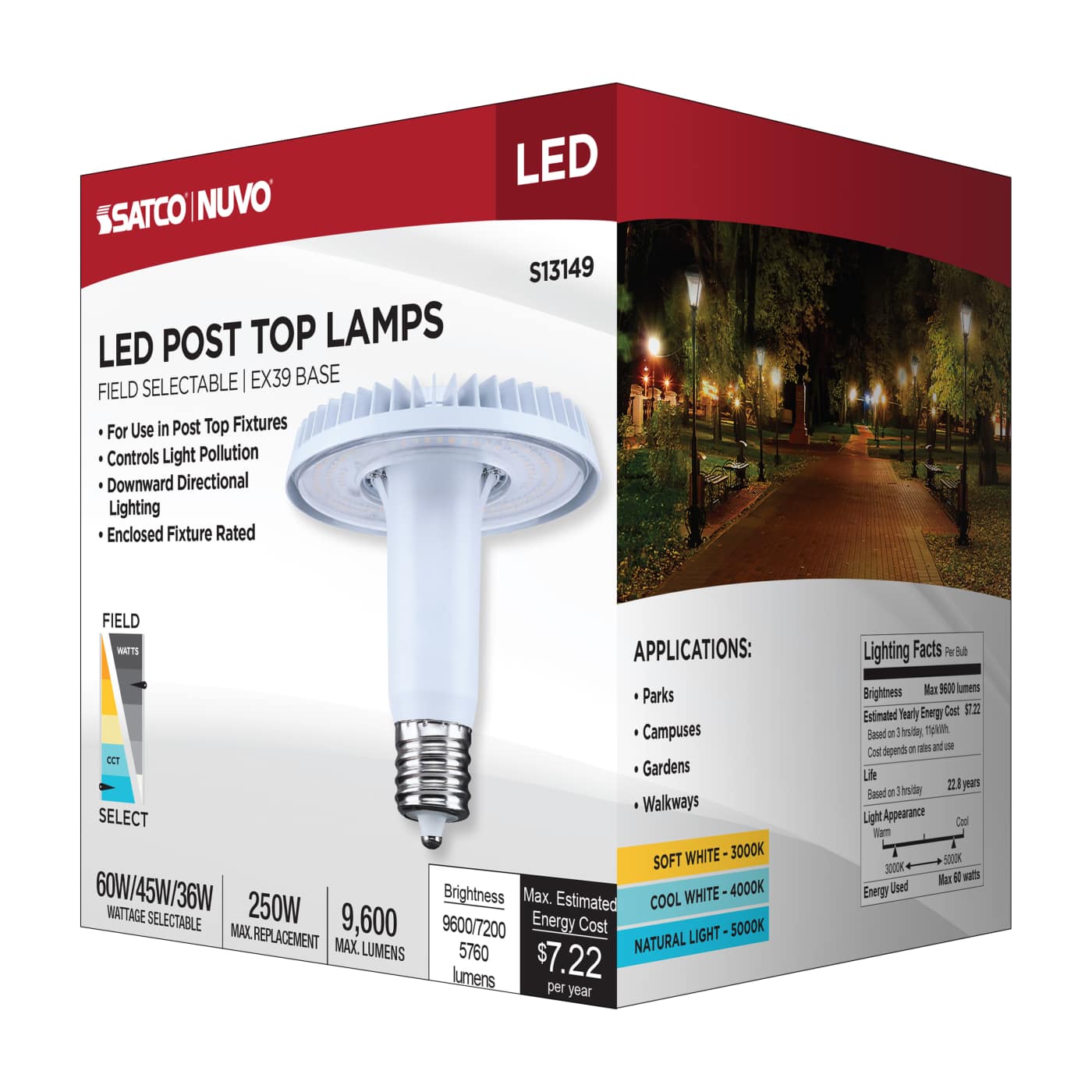 60HID/L/CCT3/EX39/B/U - S13149