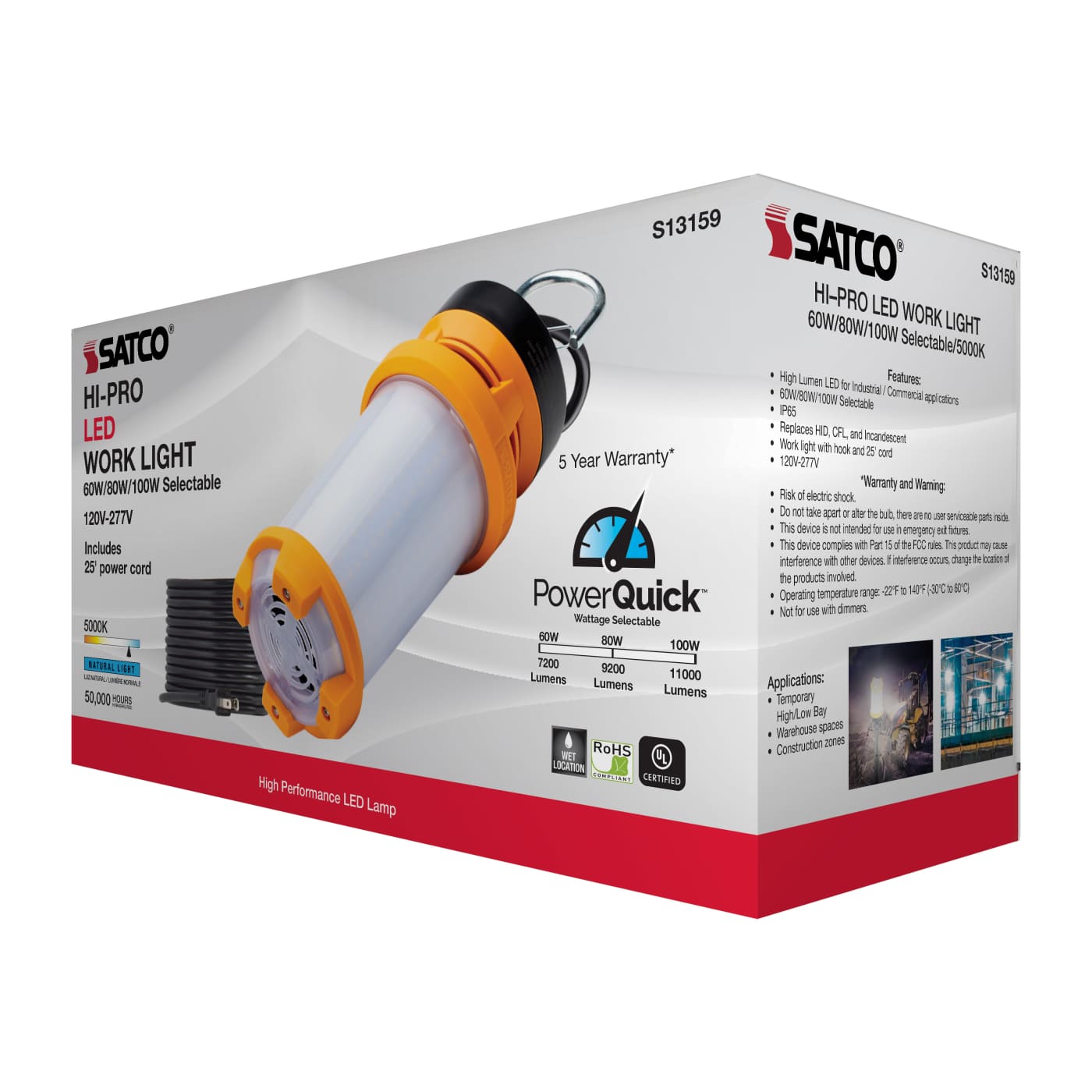 100W/LED/HID/IP65/TEMP/120-277 - S13159