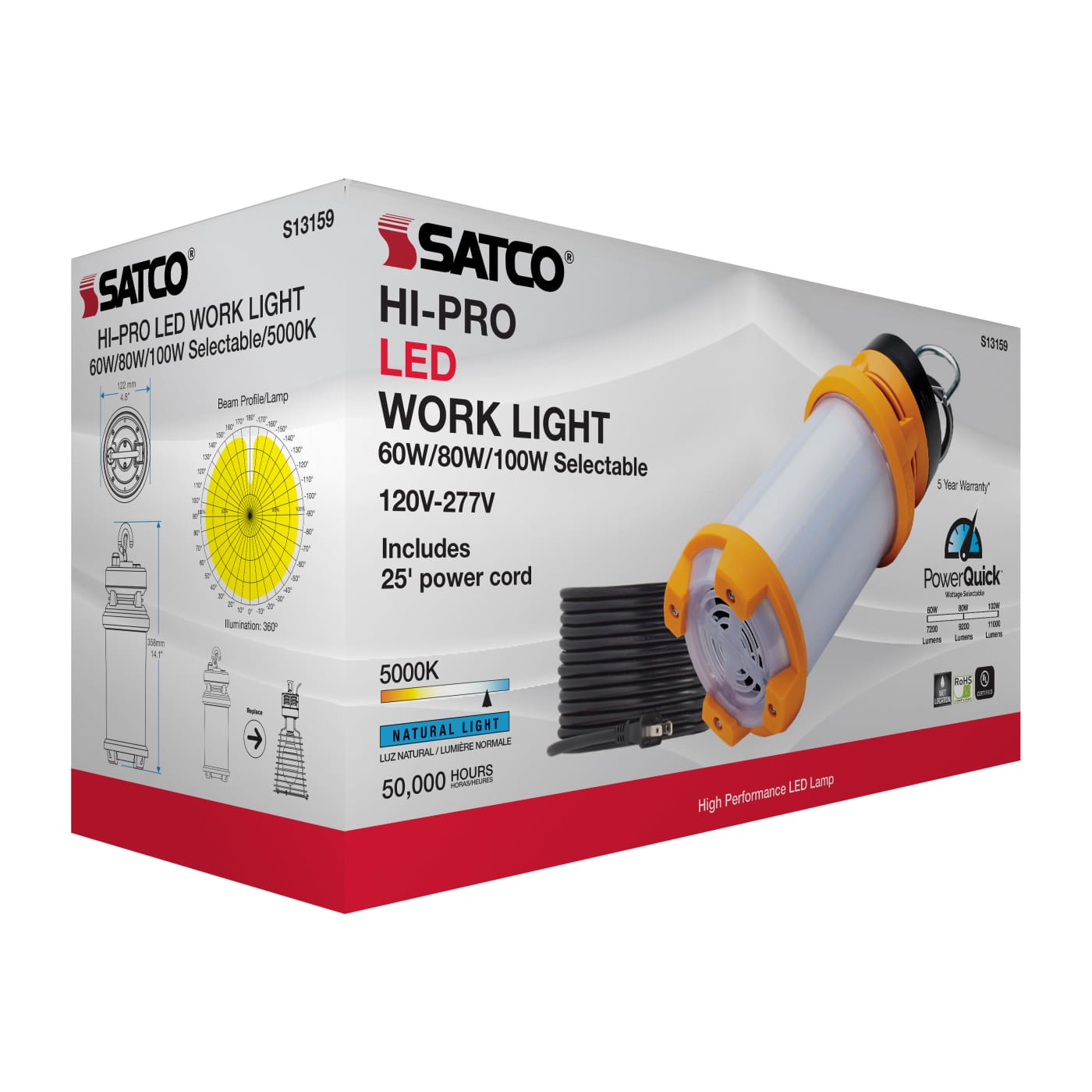 100W/LED/HID/IP65/TEMP/120-277 - S13159