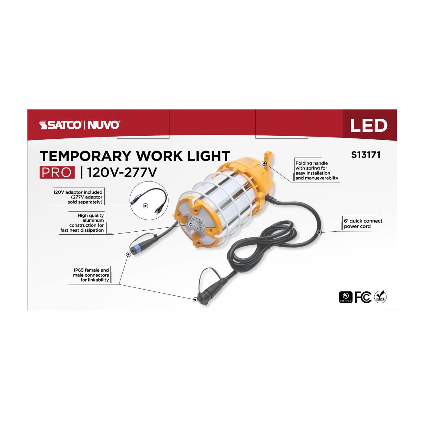 100W/LED/HID/TEMP/850/120-277V - S13171
