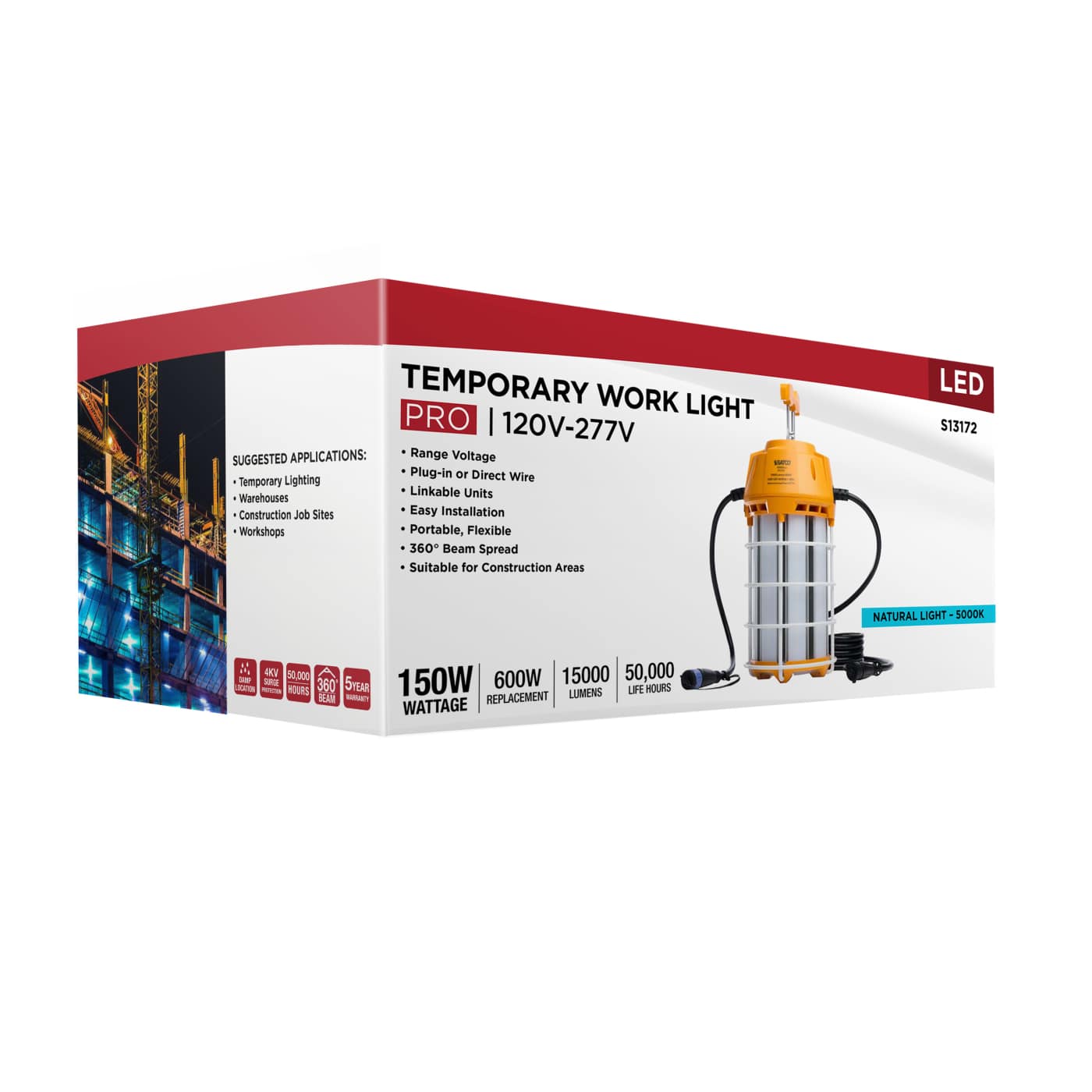 150W/LED/HID/TEMP/850/120-277V - S13172