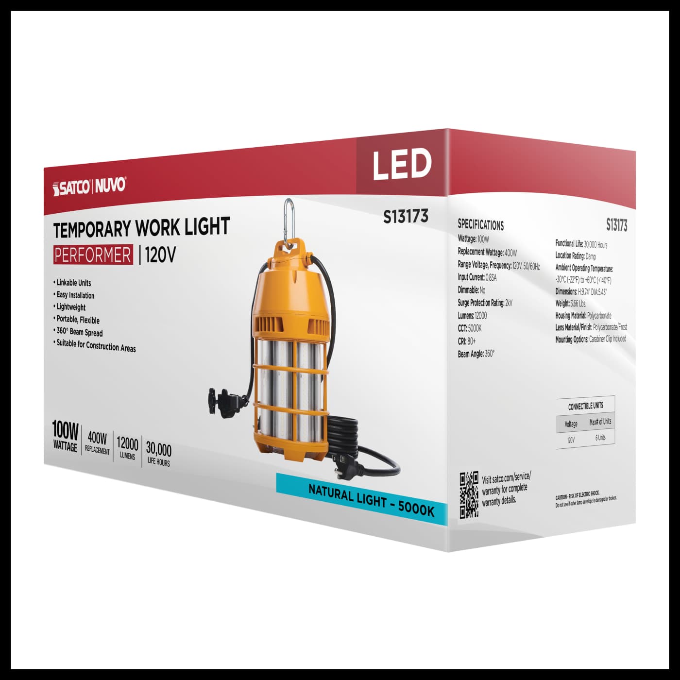 100W/LED/HID/ECO/TEMP/850/120V - S13173