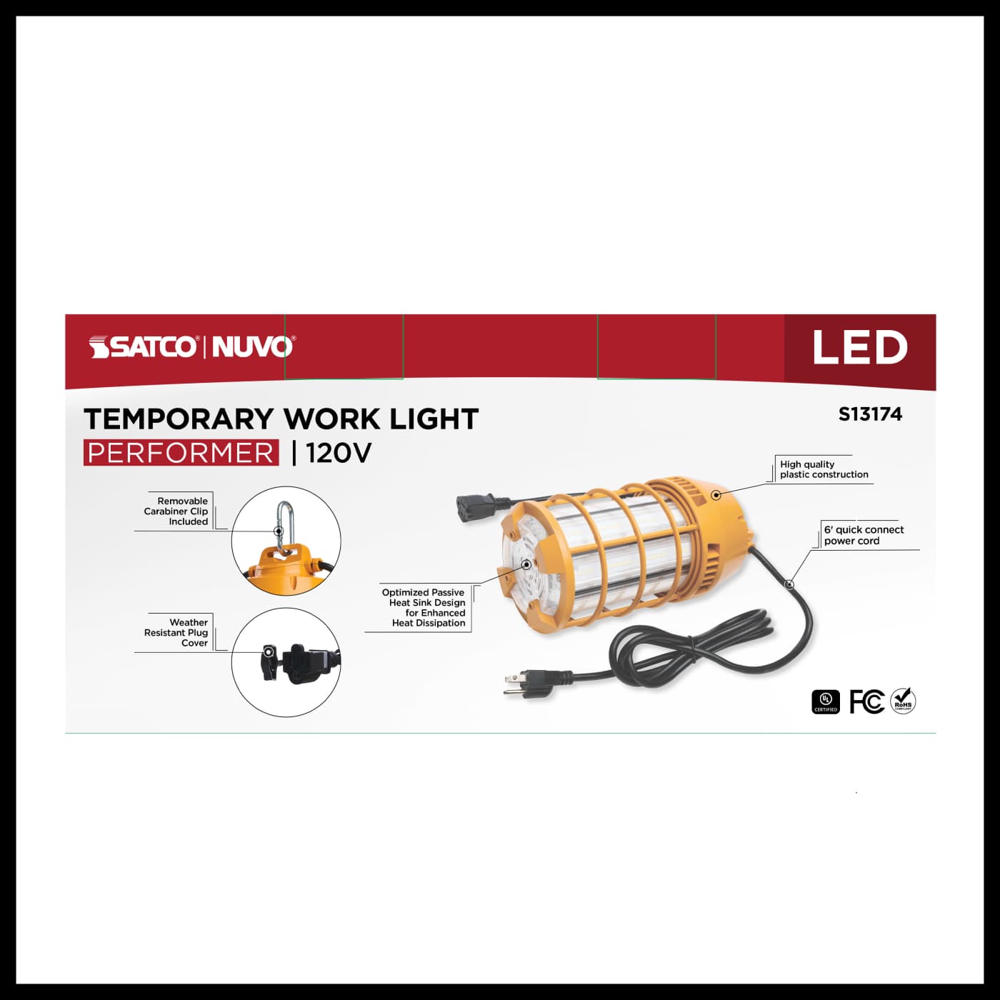 150W/LED/HID/ECO/TEMP/850/120V - S13174