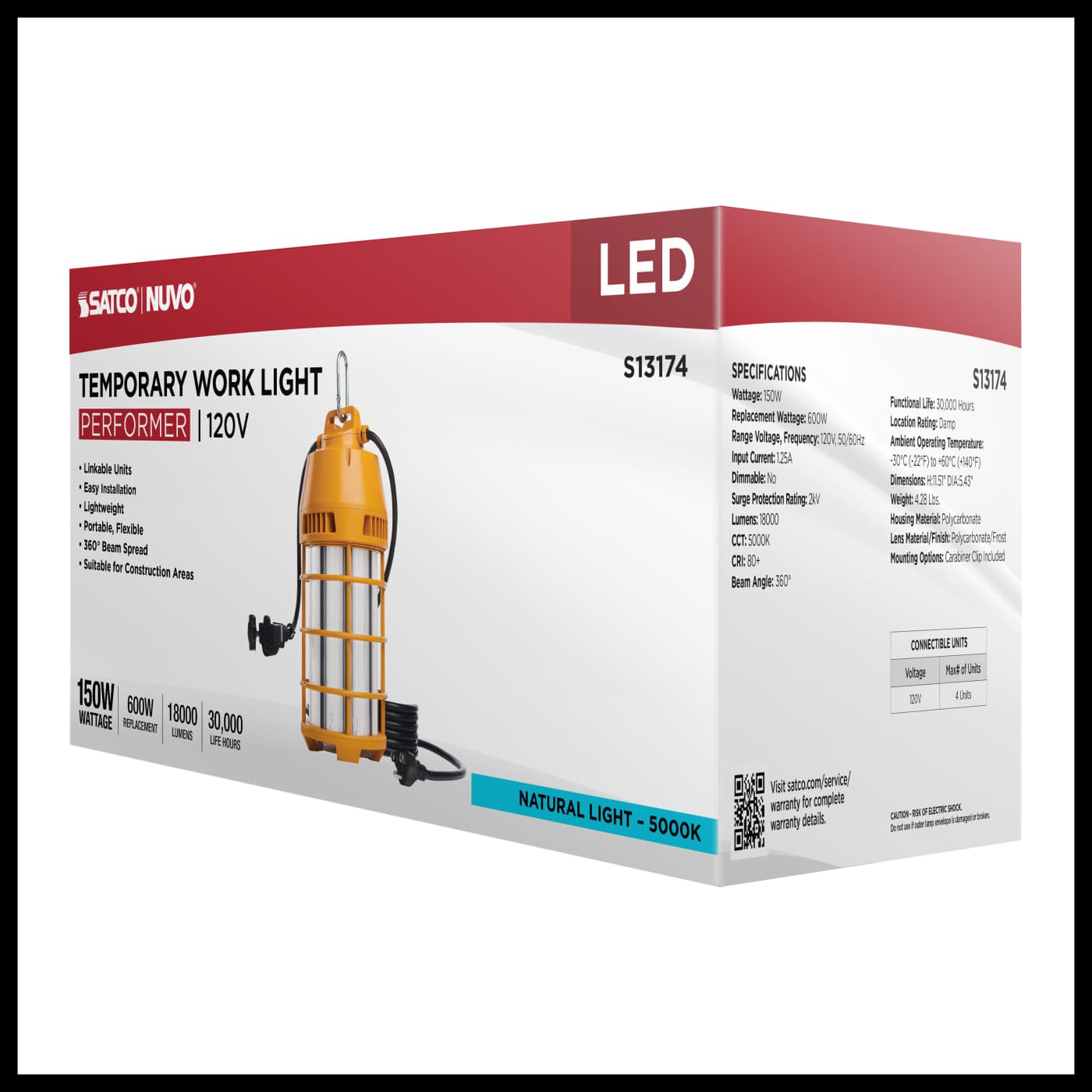 150W/LED/HID/ECO/TEMP/850/120V - S13174