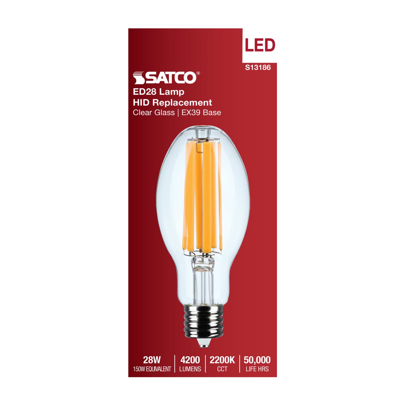 28W/LED/HID/ED28/822/EX39/CL - S13186