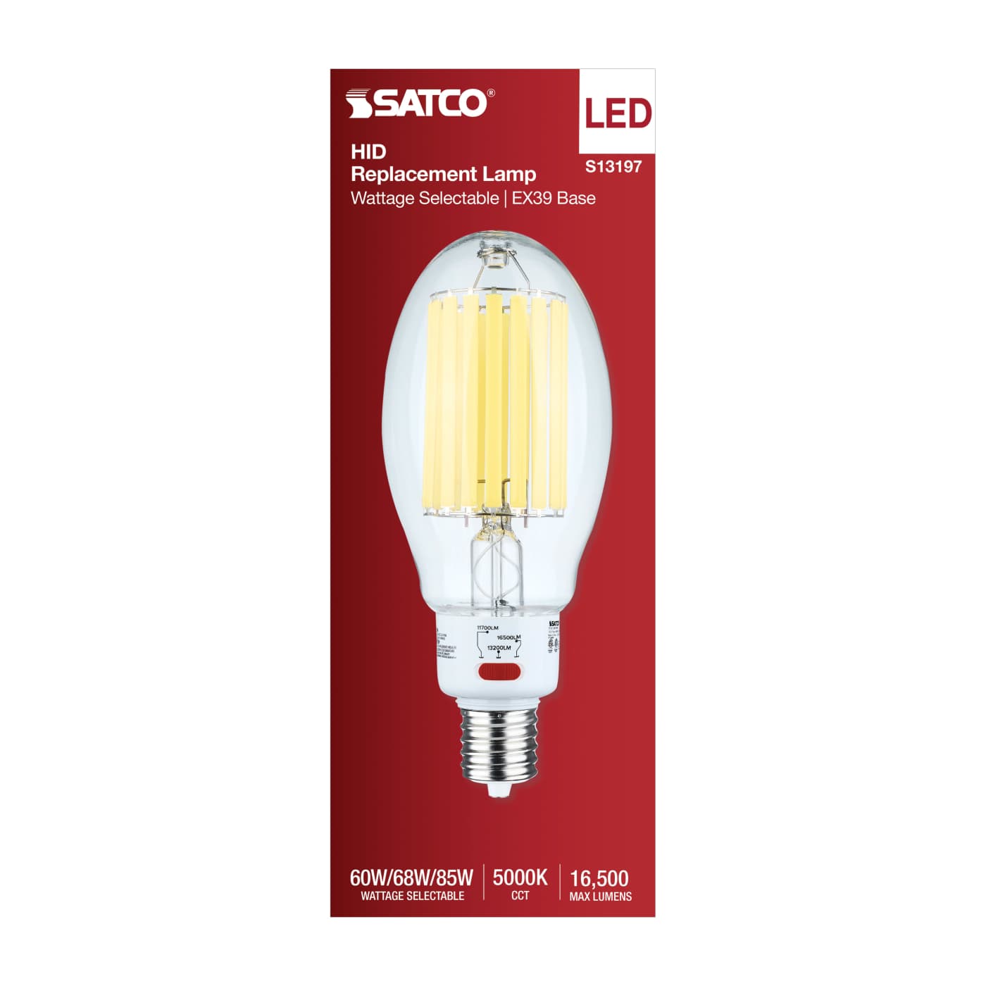 85W/LED/HID/ED37/850/EX39/CL - S13197