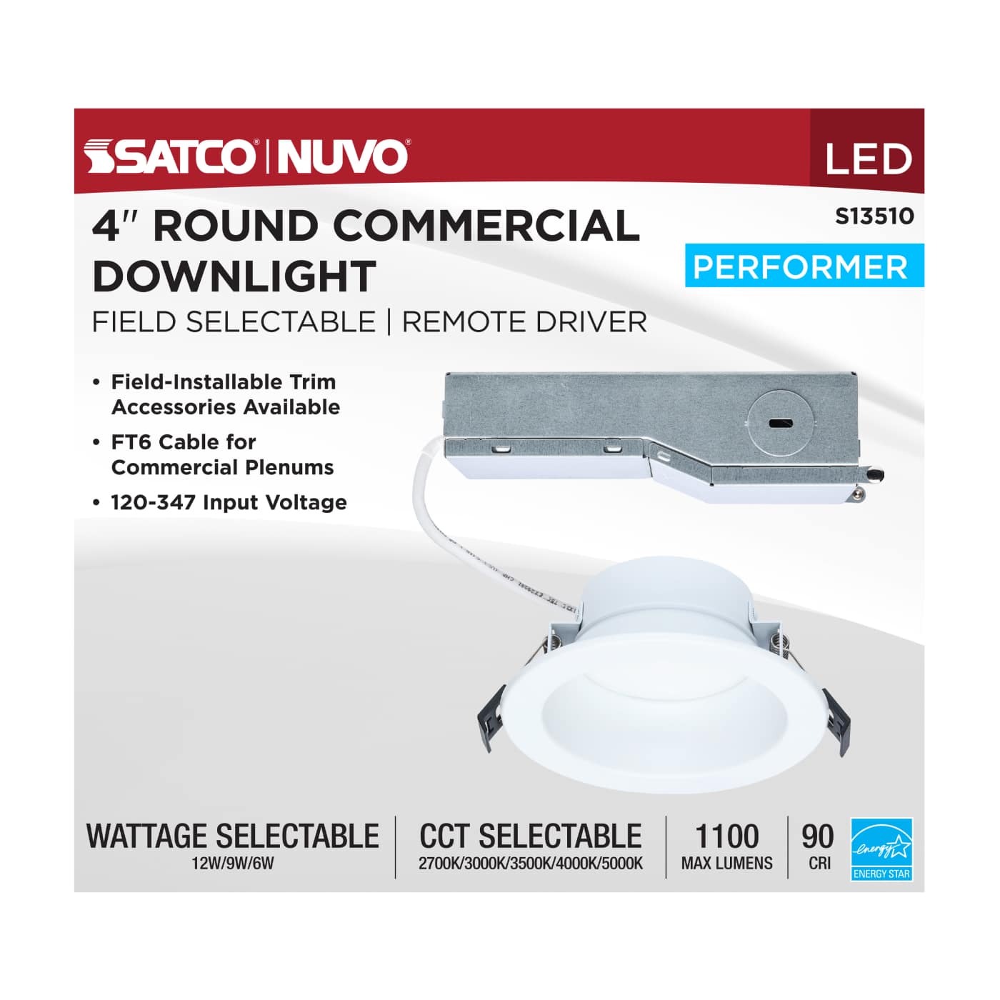 12WLED/CDL/4/RD/FS/RND - S13510