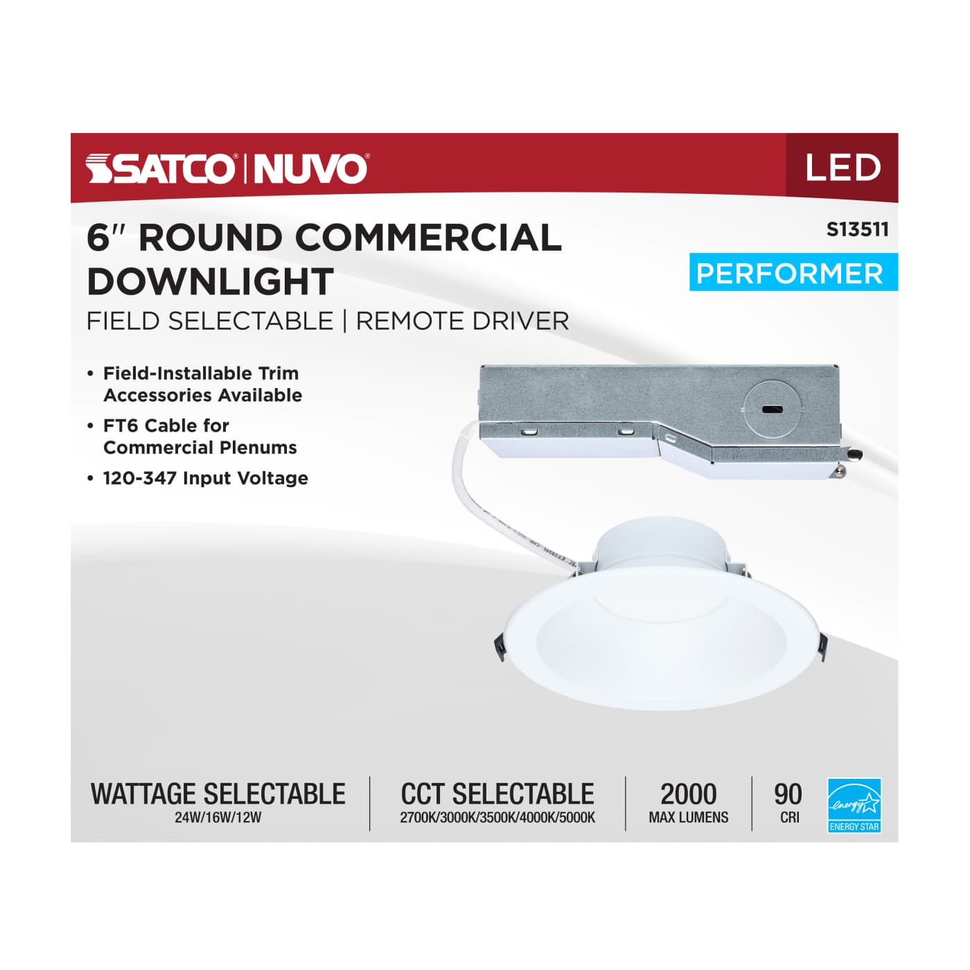 24WLED/CDL/6/RD/FS/RND - S13511