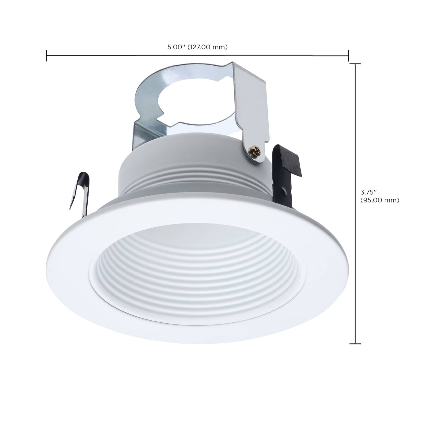 4" STEPPED BAFFLE TRIM - S14018
