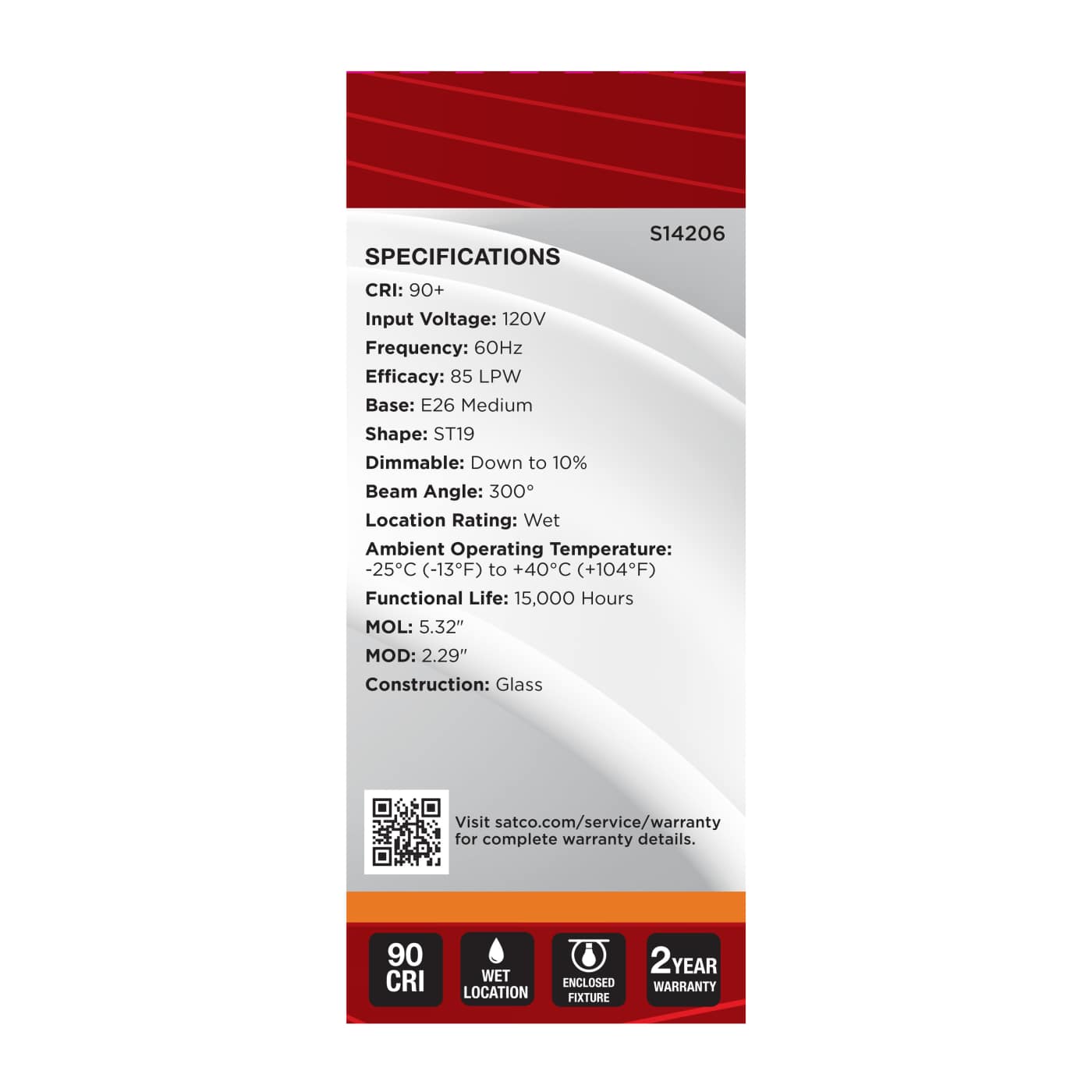 3.5ST19L/920/E26/GCAC/D - S14206