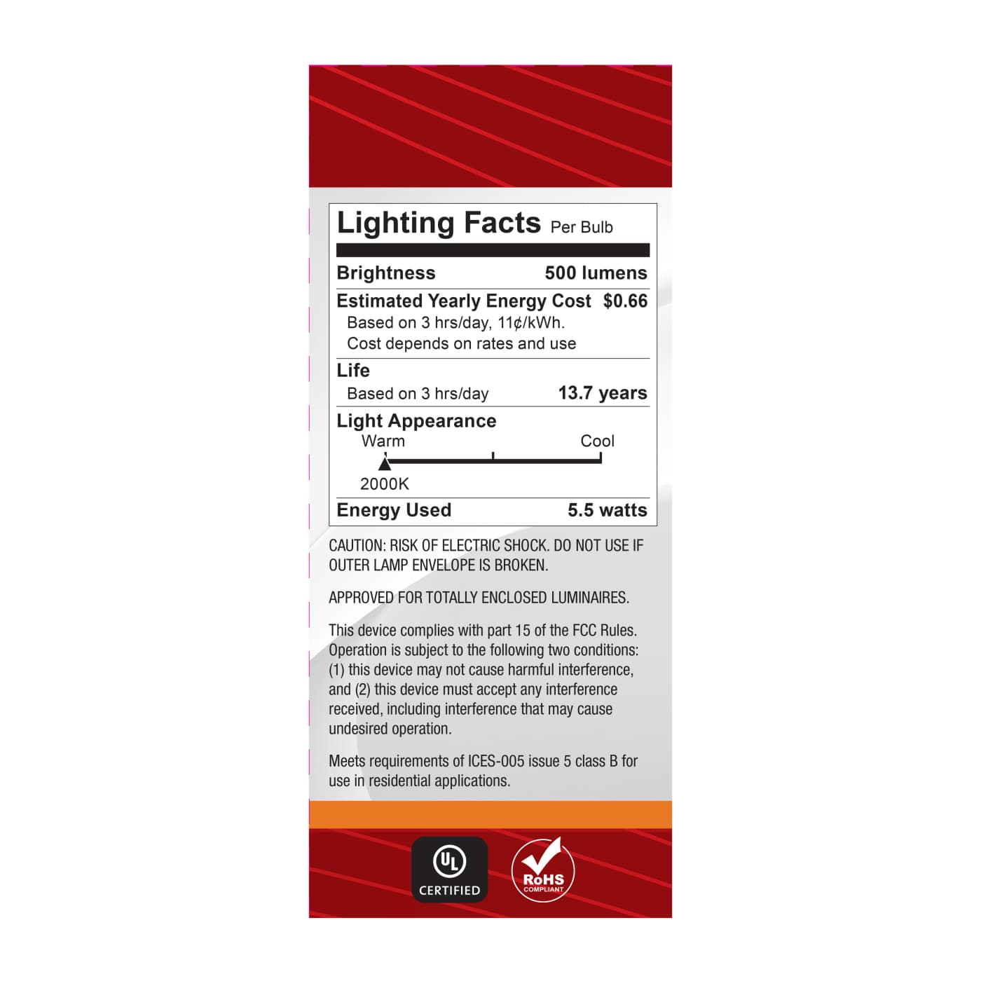 5.5ST19L/920/E26/GCAC/D - S14207