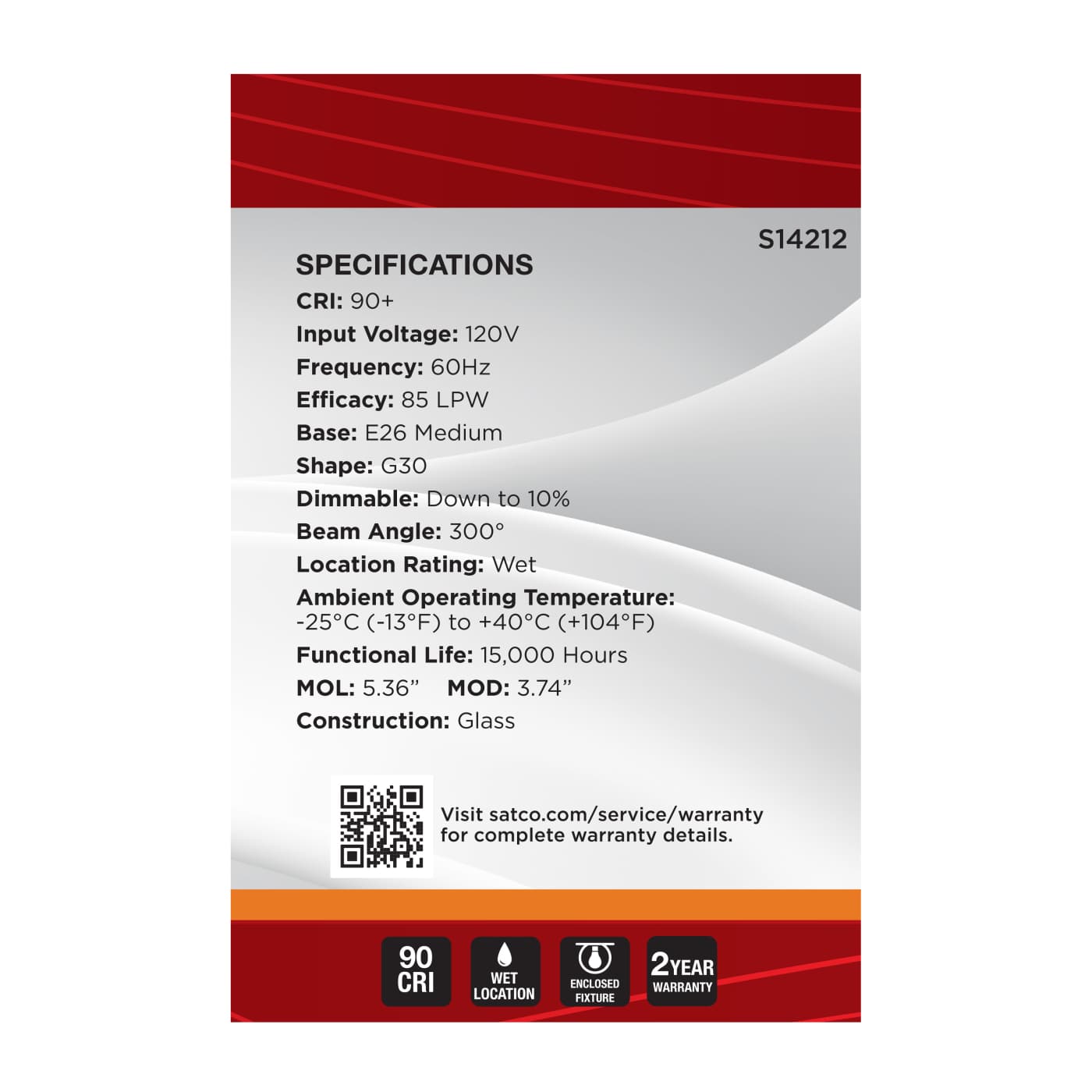 3.5G30L/920/E26/GCAC/D - S14212