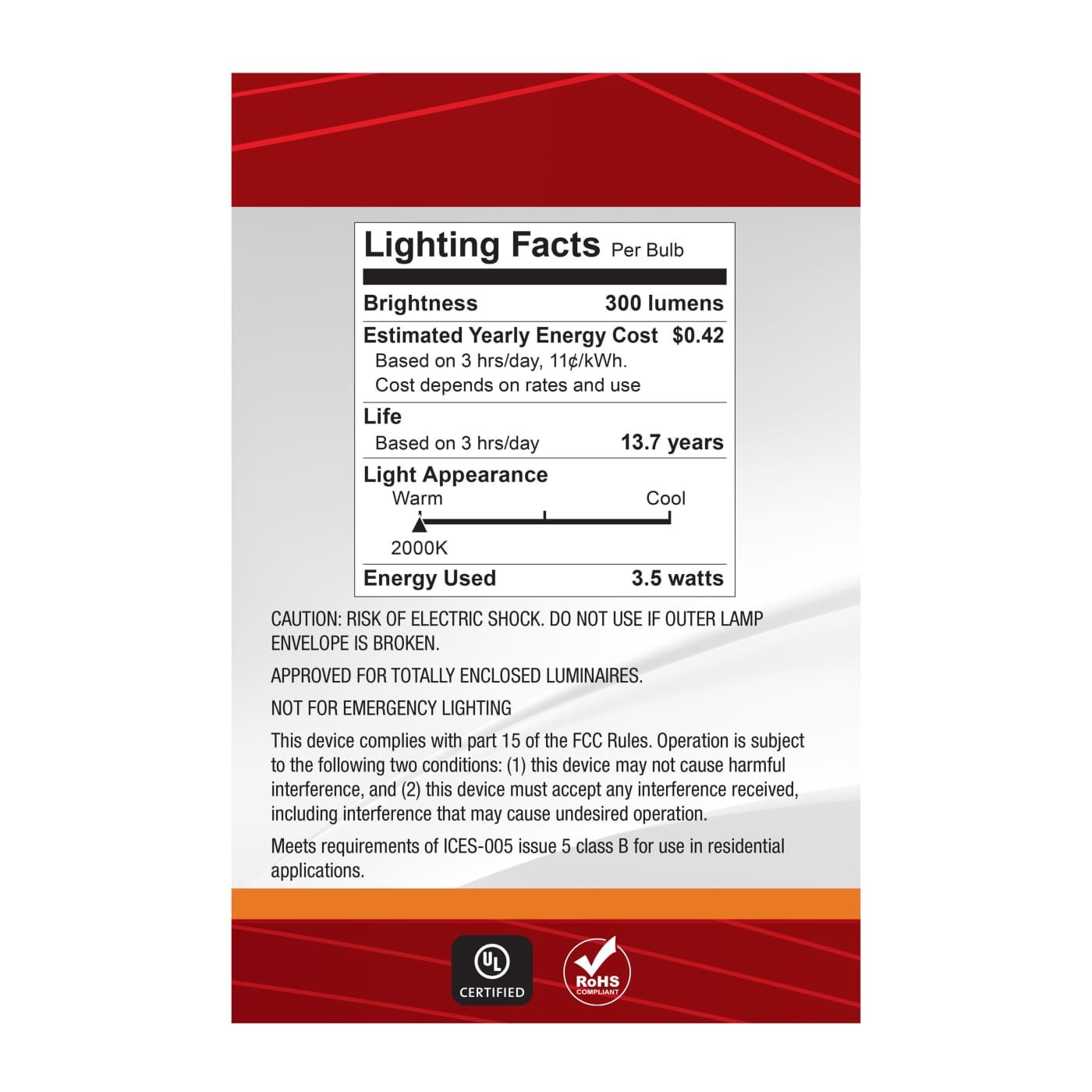 3.5G30L/920/E26/GCAC/D - S14212