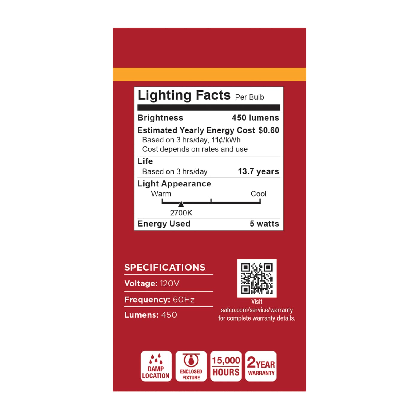 5A19L/827/E26/P/ND/4PK - S14301