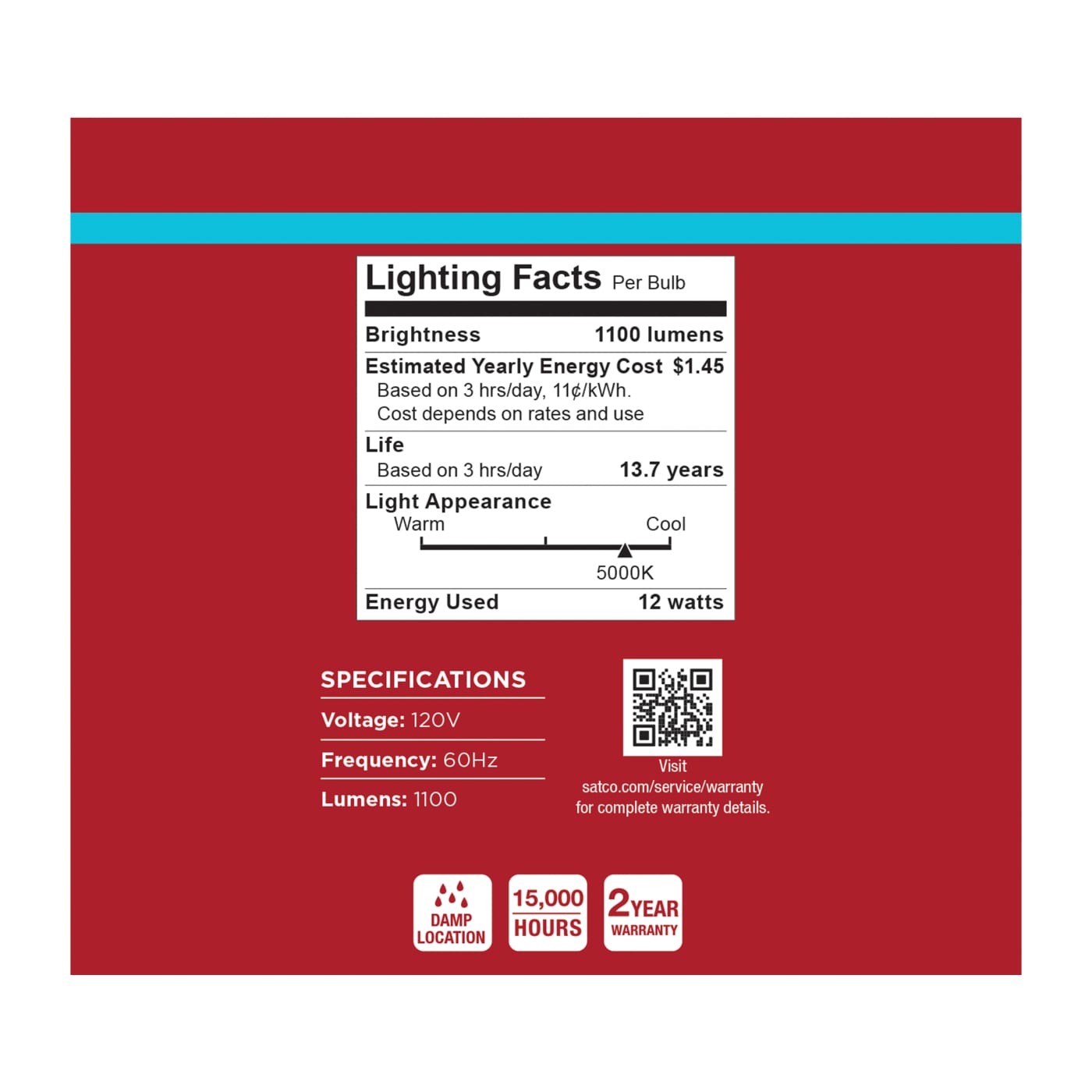 12A19L/850/E26/P/ND/12PK - S14331