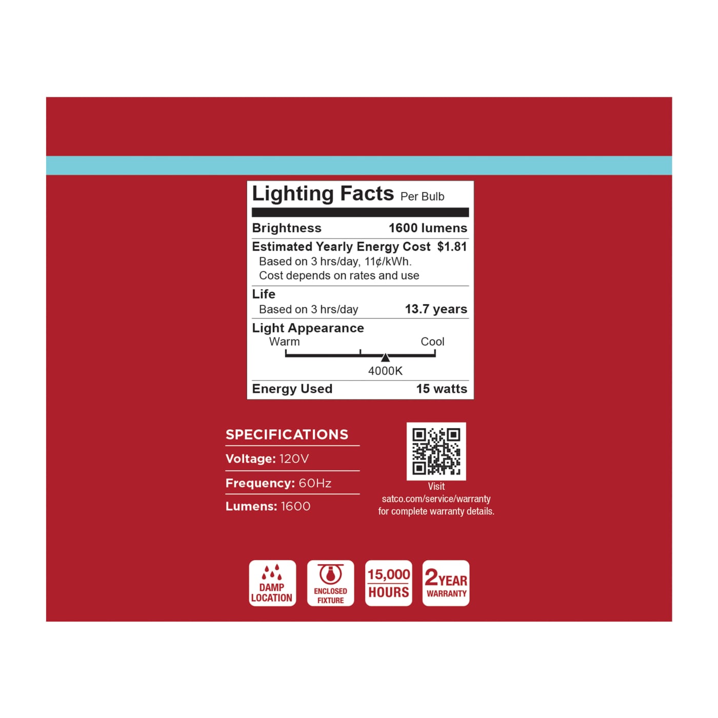 15A19L/840/E26/P/ND/12PK - S14340