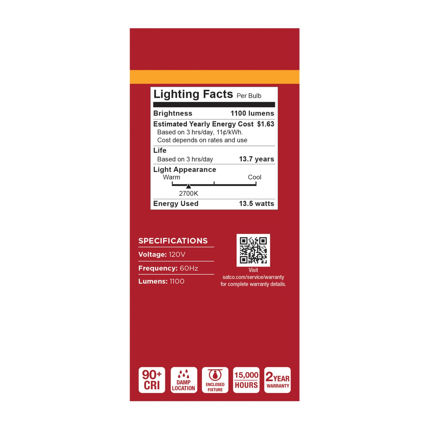13.5A19L/927/E26/P/ND/4PK - S14369