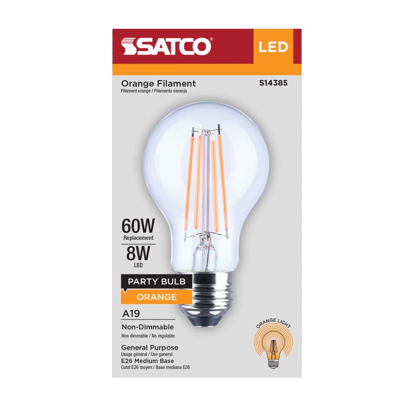 8A19L/E26/GCOS/ND/1PK - S14385