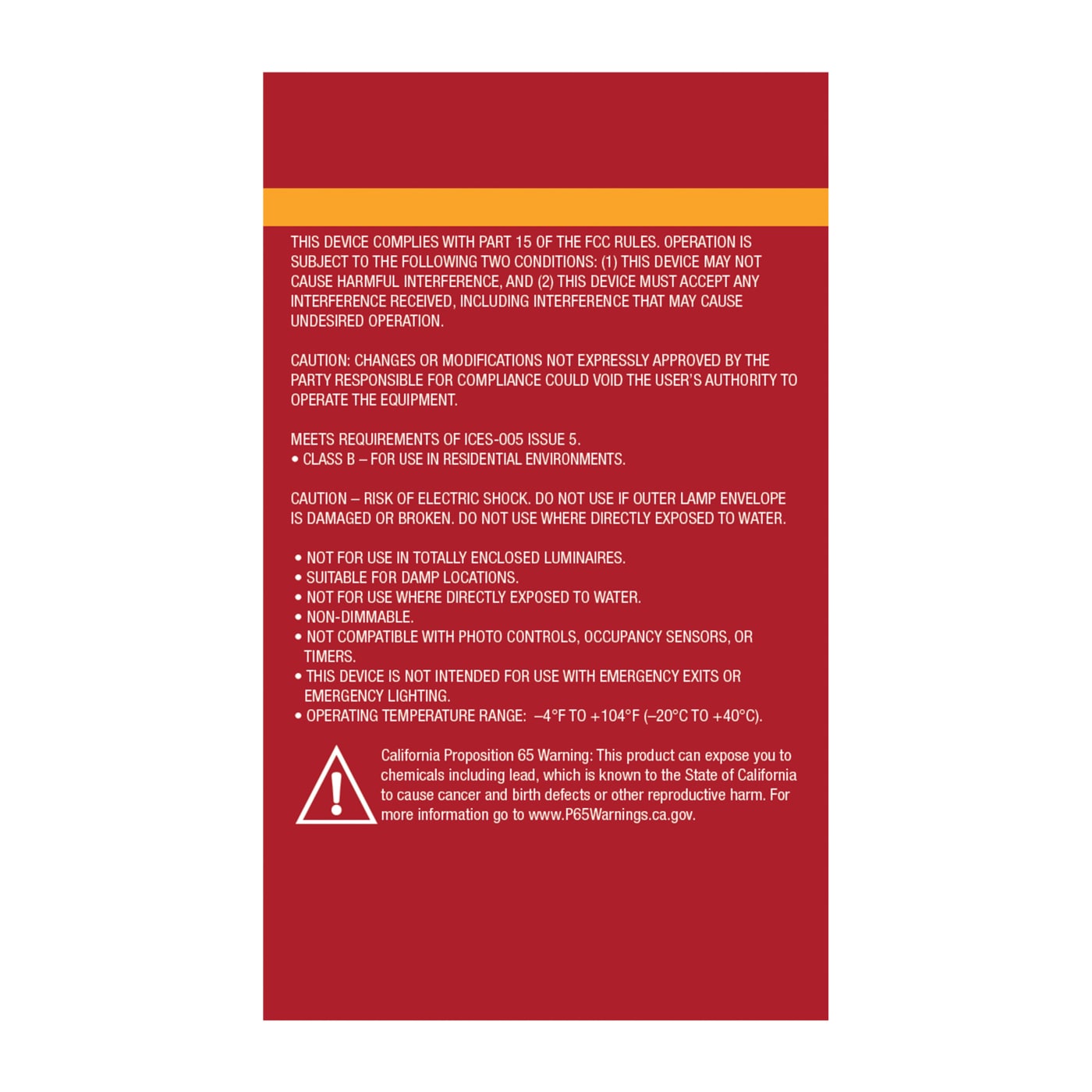 9A19L/827/E26/P/ND12-34V/1PK - S14405