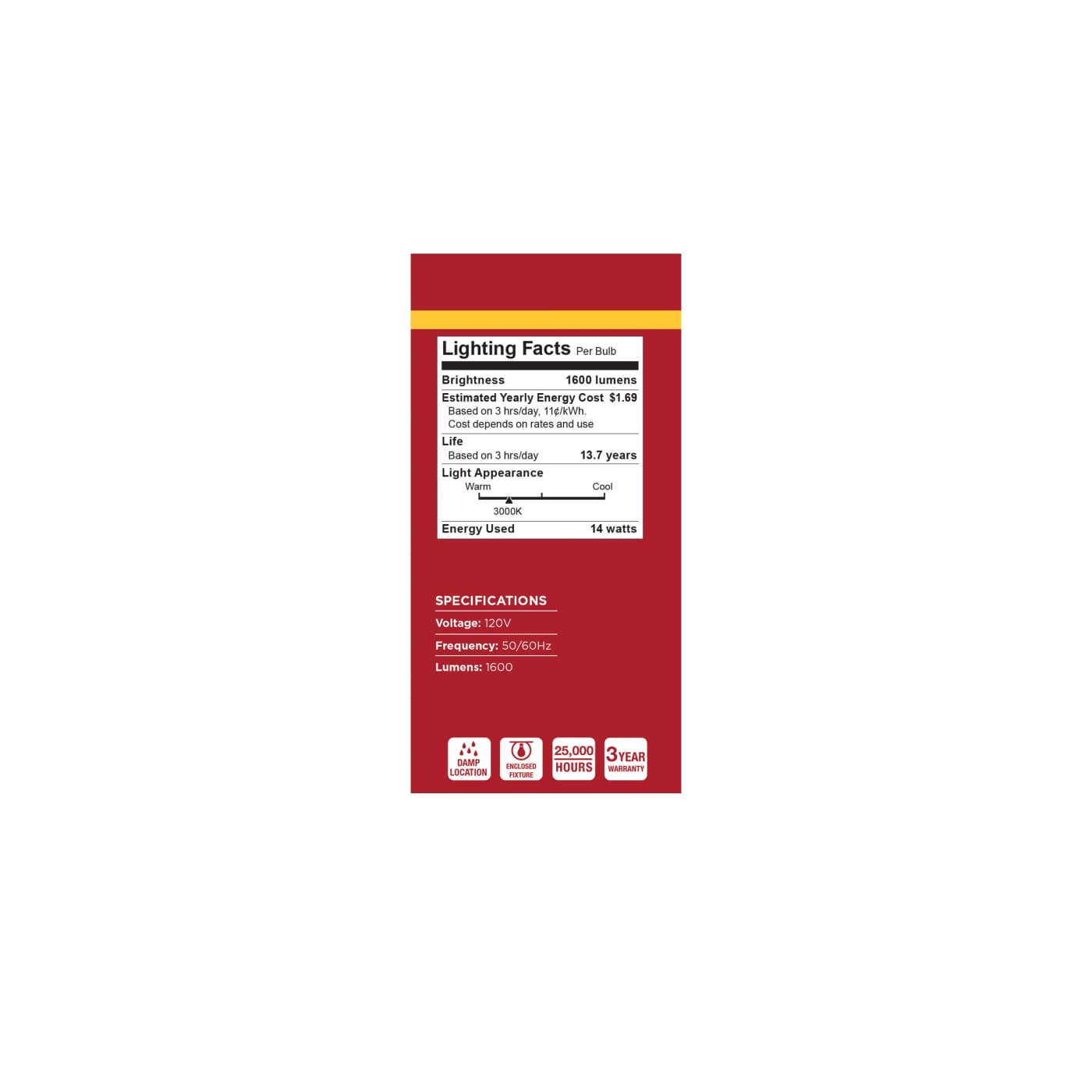 14A19L/830/E26/P/D/4PK - S15176