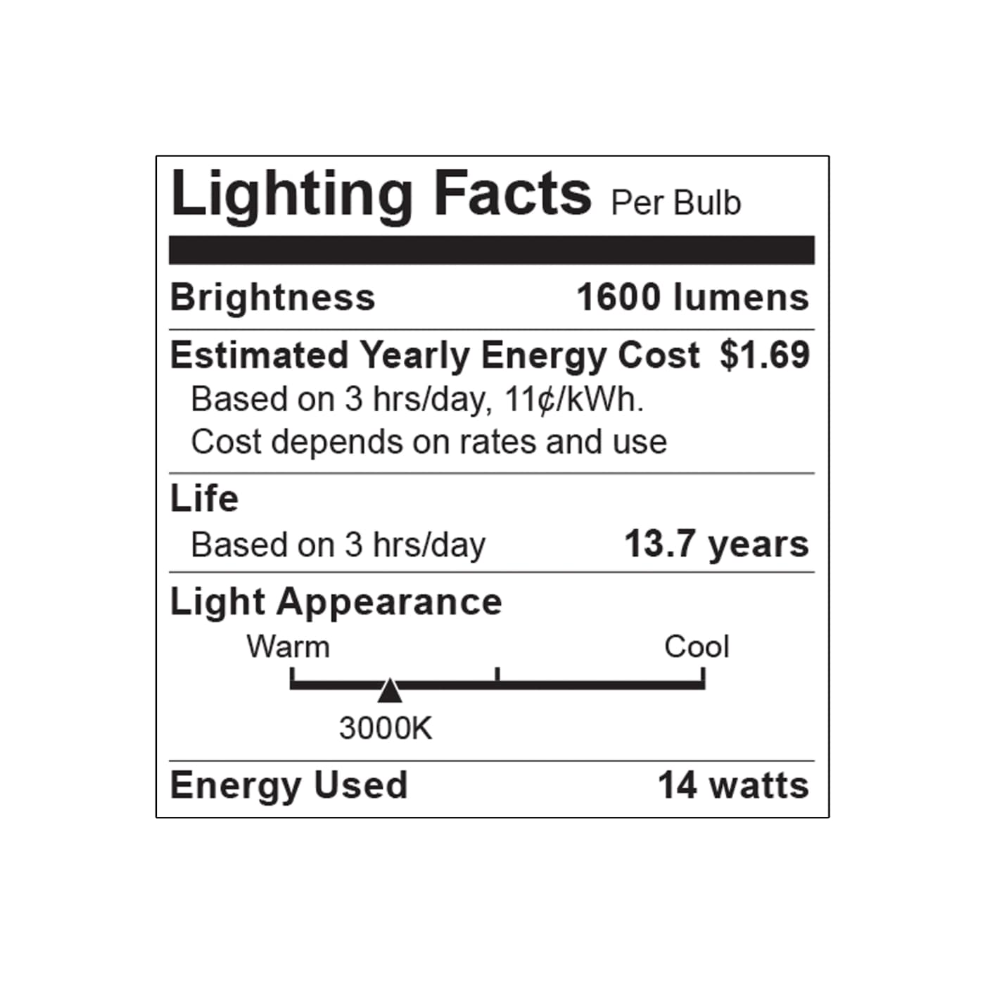 14A19L/830/E26/P/D/4PK - S15176