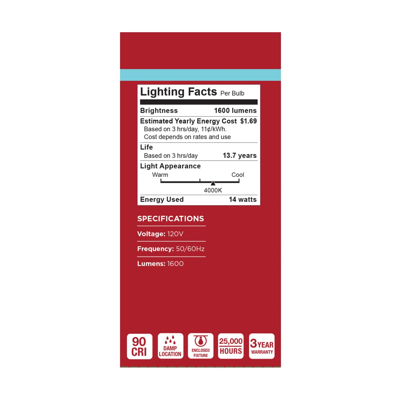 14A19L/940/E26/P/D/1PK - S15183