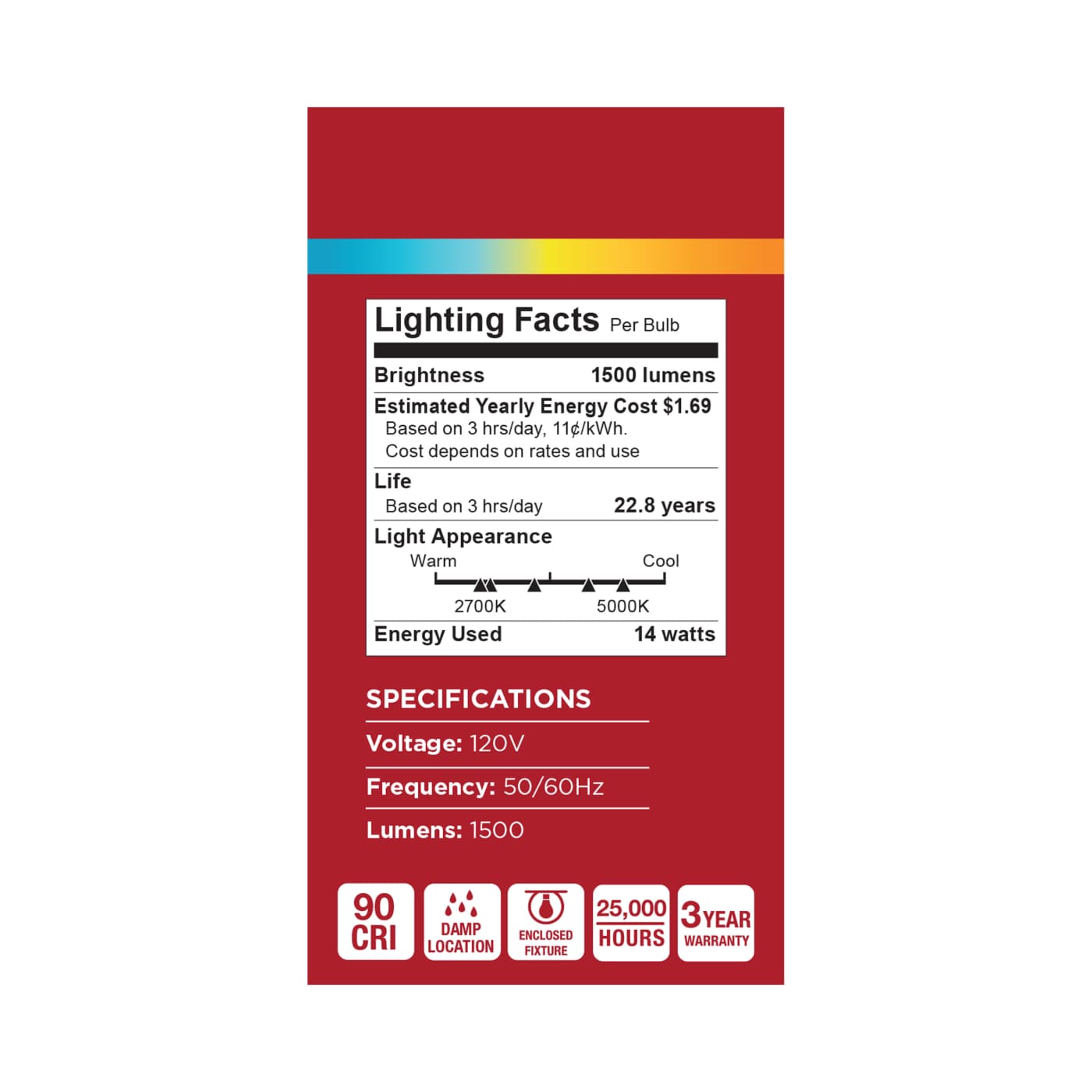 14A19L/9CCT5/GU24/P/D/1PK - S15225