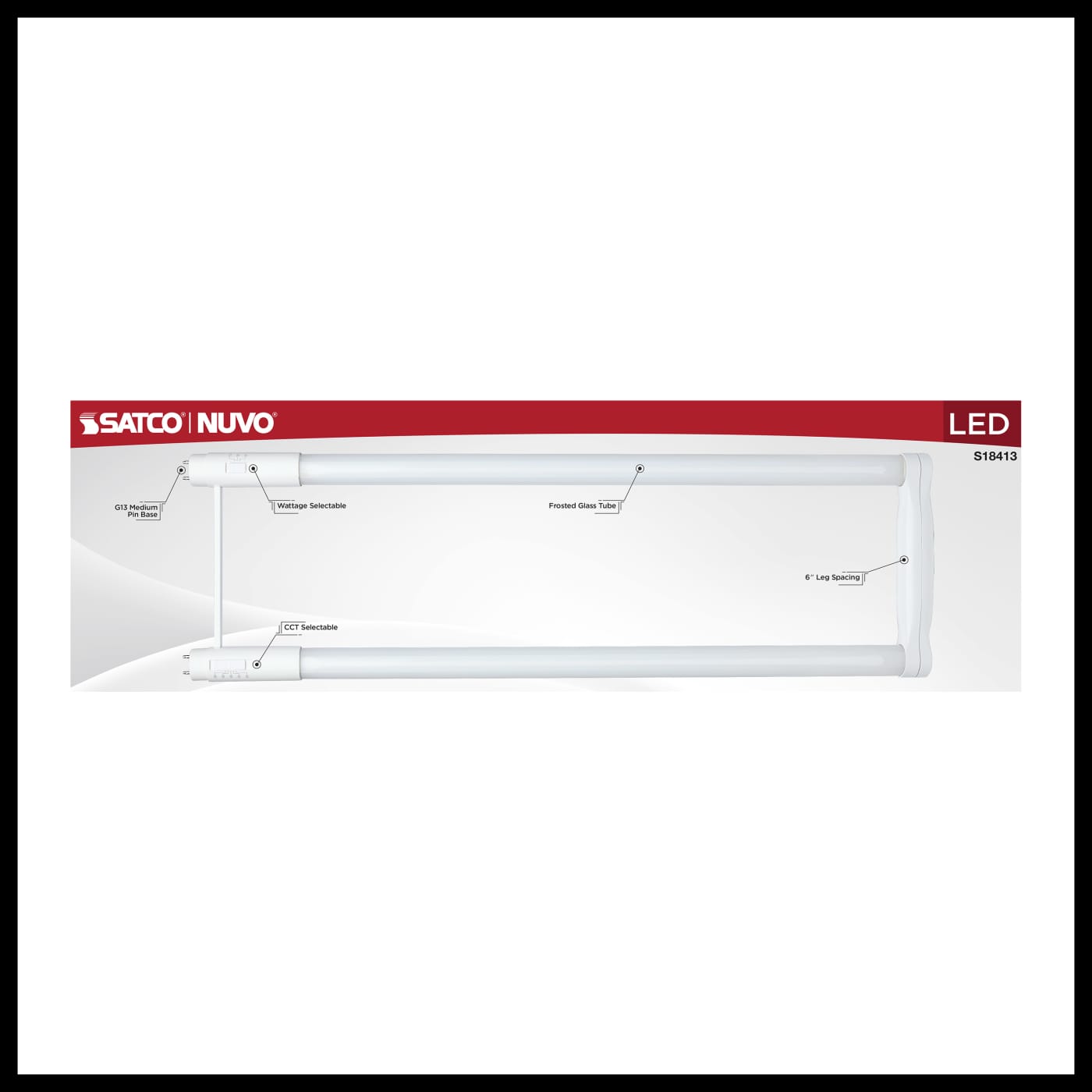 15T8/U6/LED/5CCT/DUAL - S18413