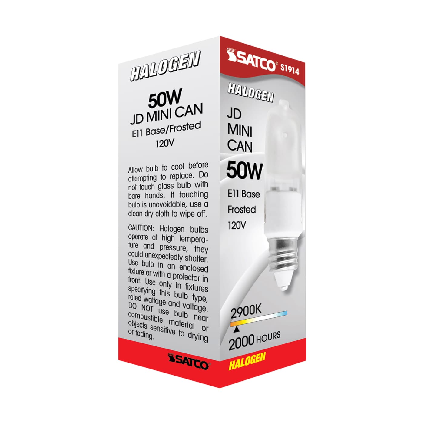 50W MINI-CAN FROSTED 120V. - S1914