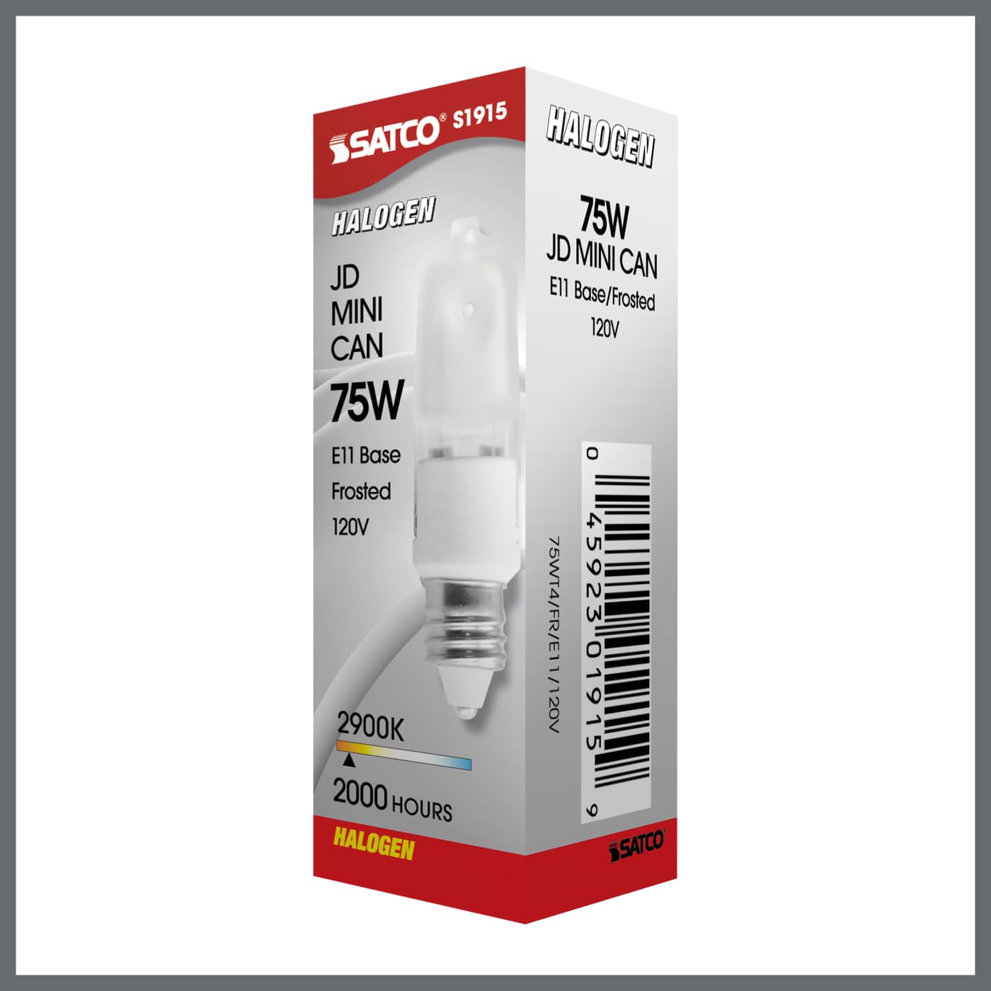 75W MINI-CAN FROSTED 120V. - S1915