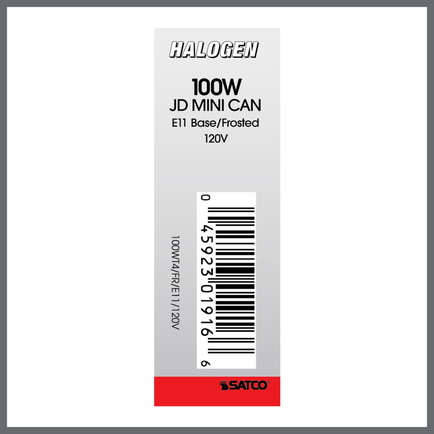 100W MINI-CAN FROSTED 120V. - S1916